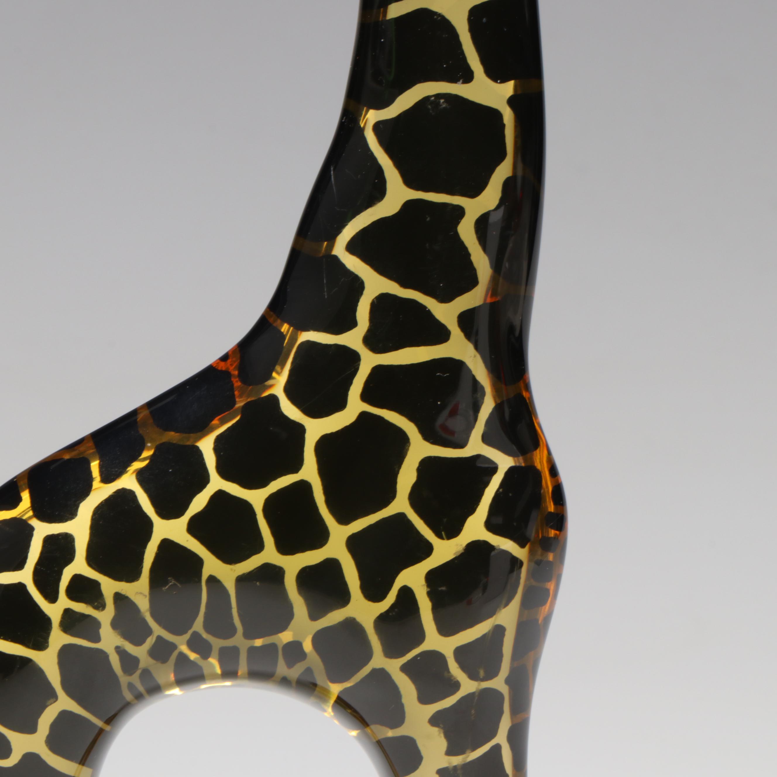 Abraham Palatnik Mid Century Modern Lucite Giraffe, Mid to Late 20th Century