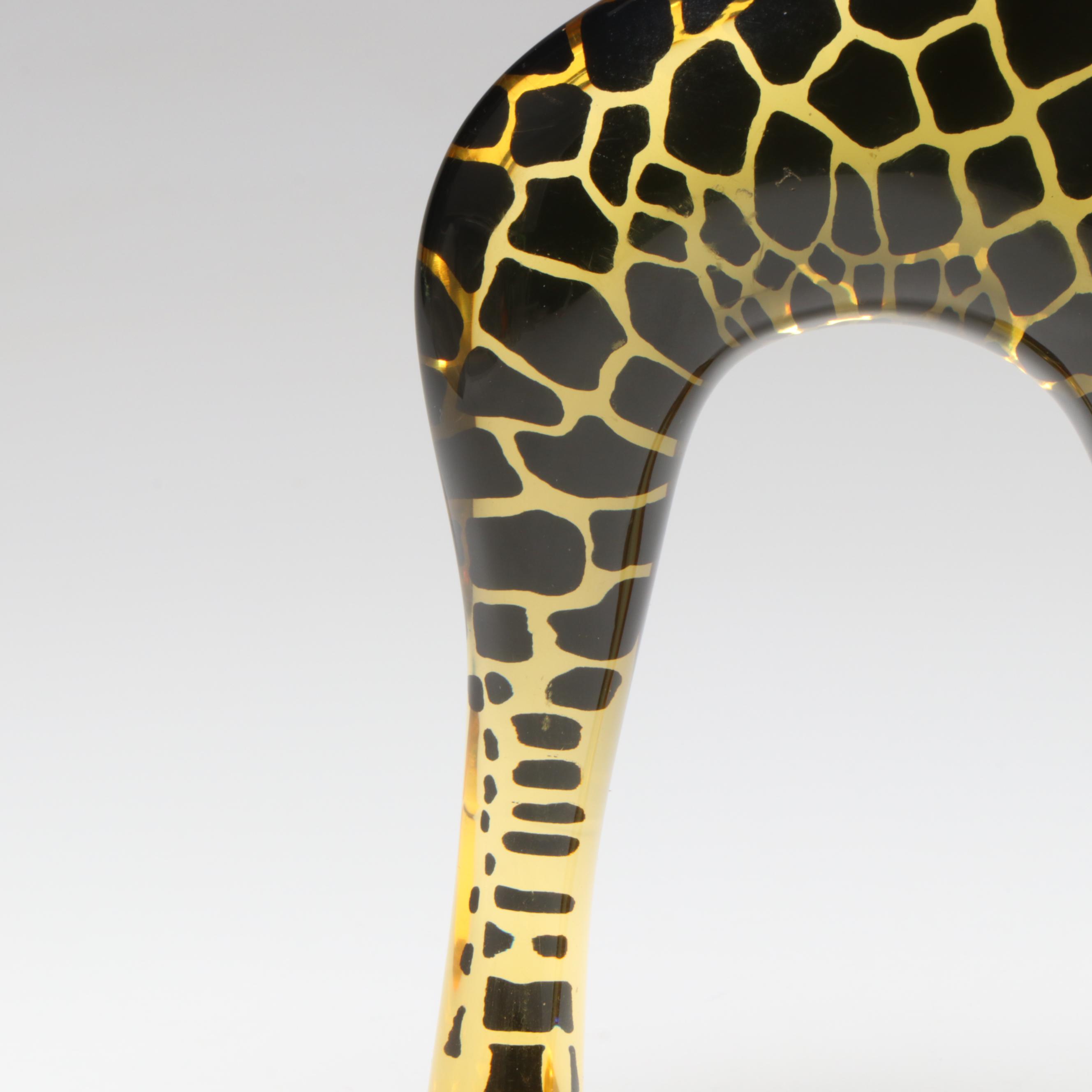 Abraham Palatnik Mid Century Modern Lucite Giraffe, Mid to Late 20th Century