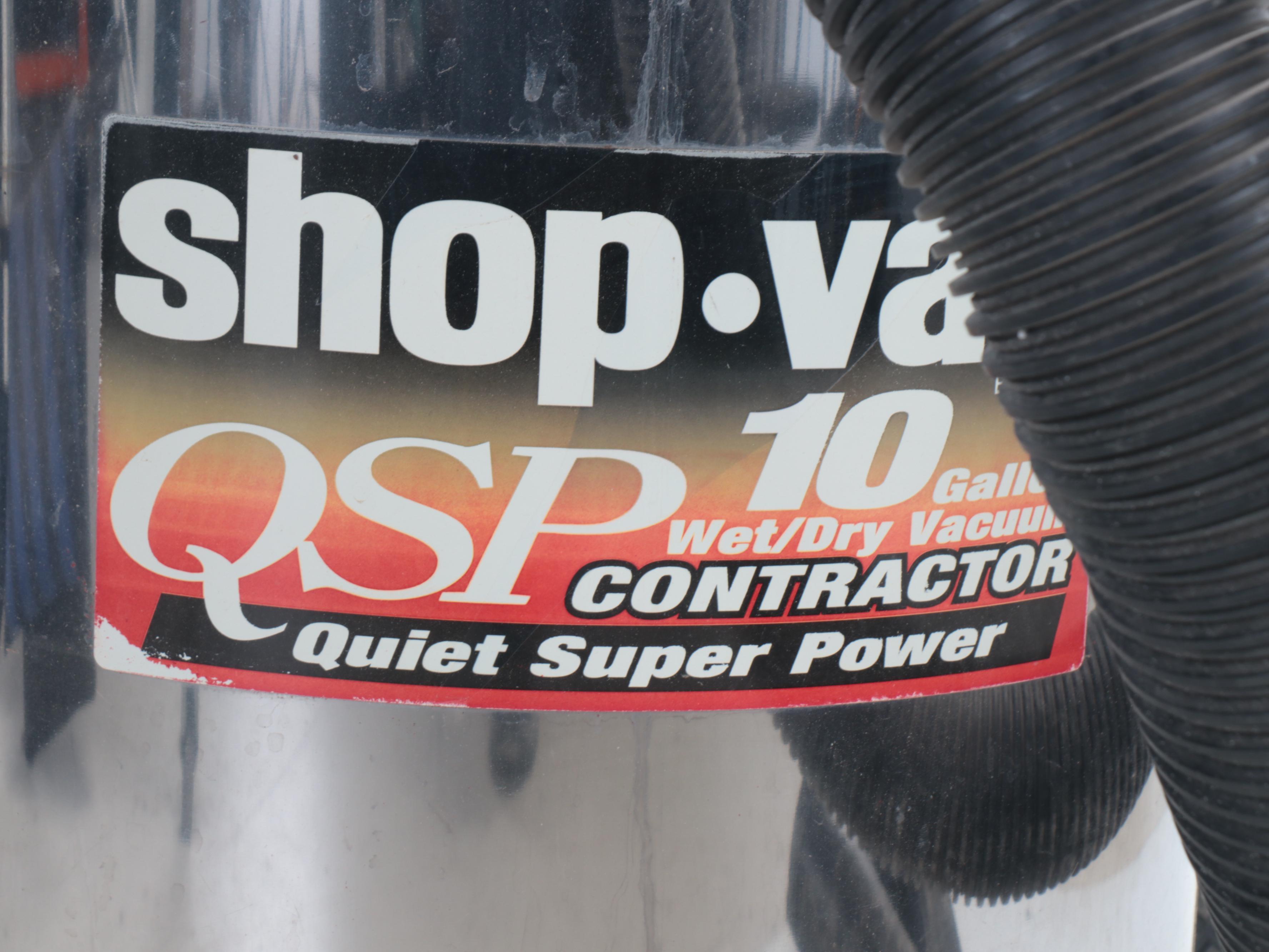 Shop-Vac Contractor Vacuum with Nozzle Set and Craftsman Bench Top Grinder