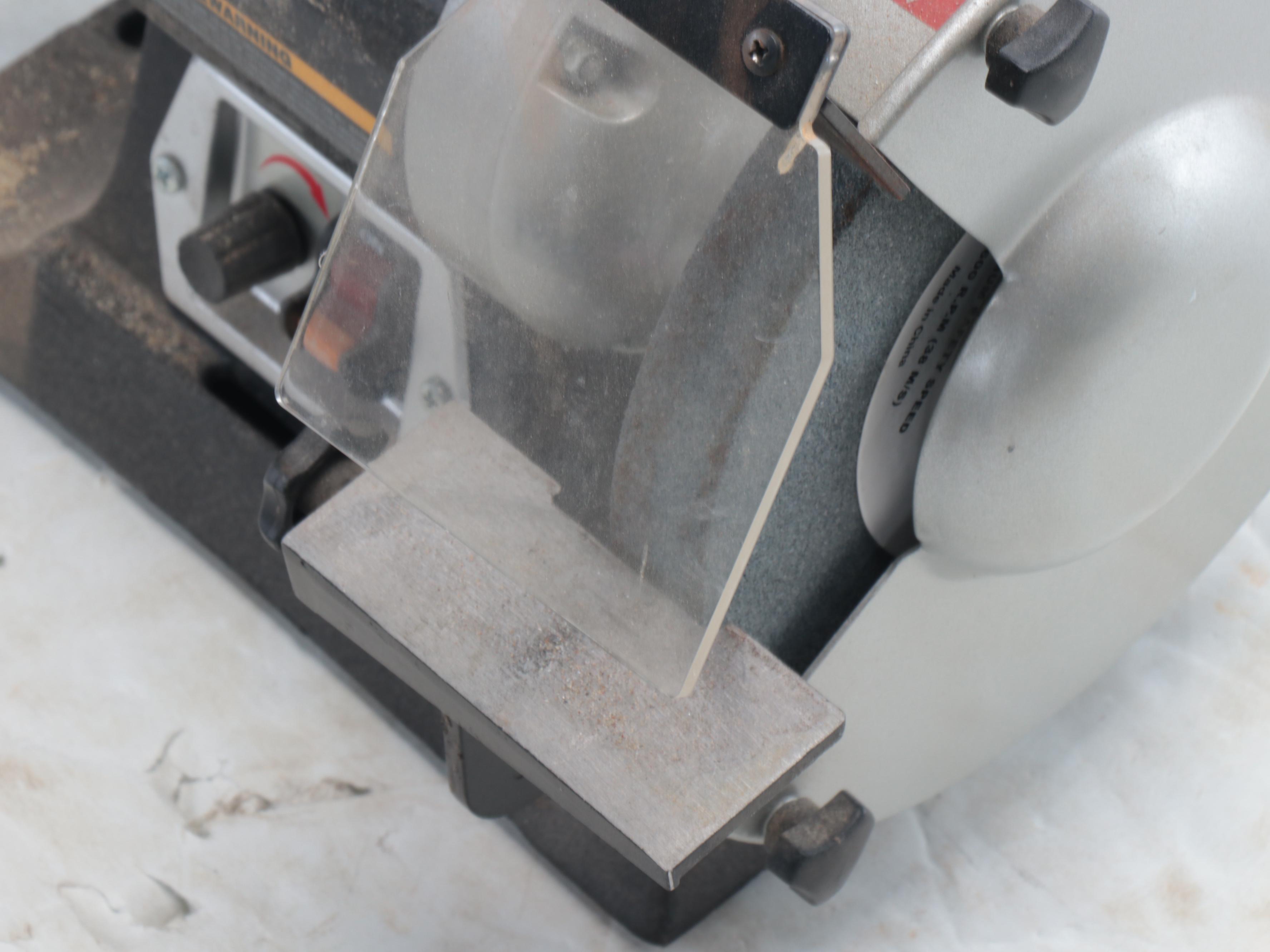 Shop-Vac Contractor Vacuum with Nozzle Set and Craftsman Bench Top Grinder