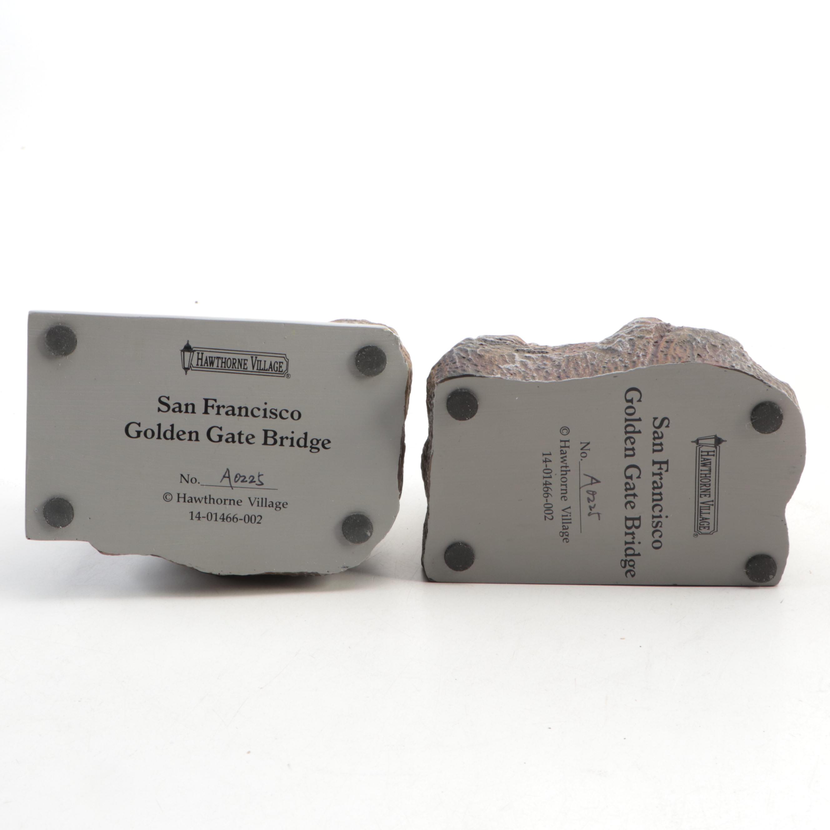 Hawthorne Village "San Francisco Golden Gate Bridge" Figurine