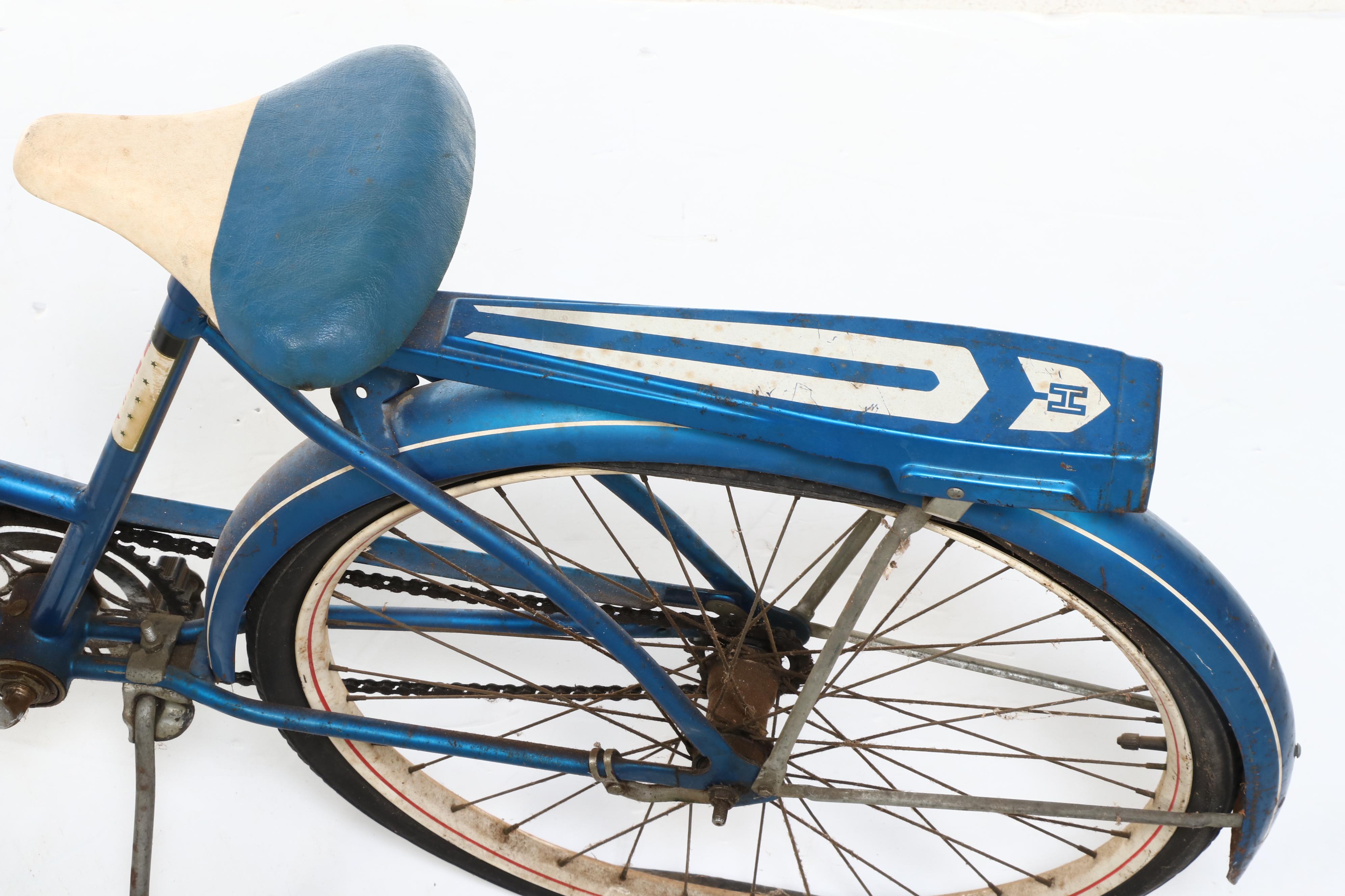 Huffy Bel-Air Tank Bicycle, Mid-20th C.