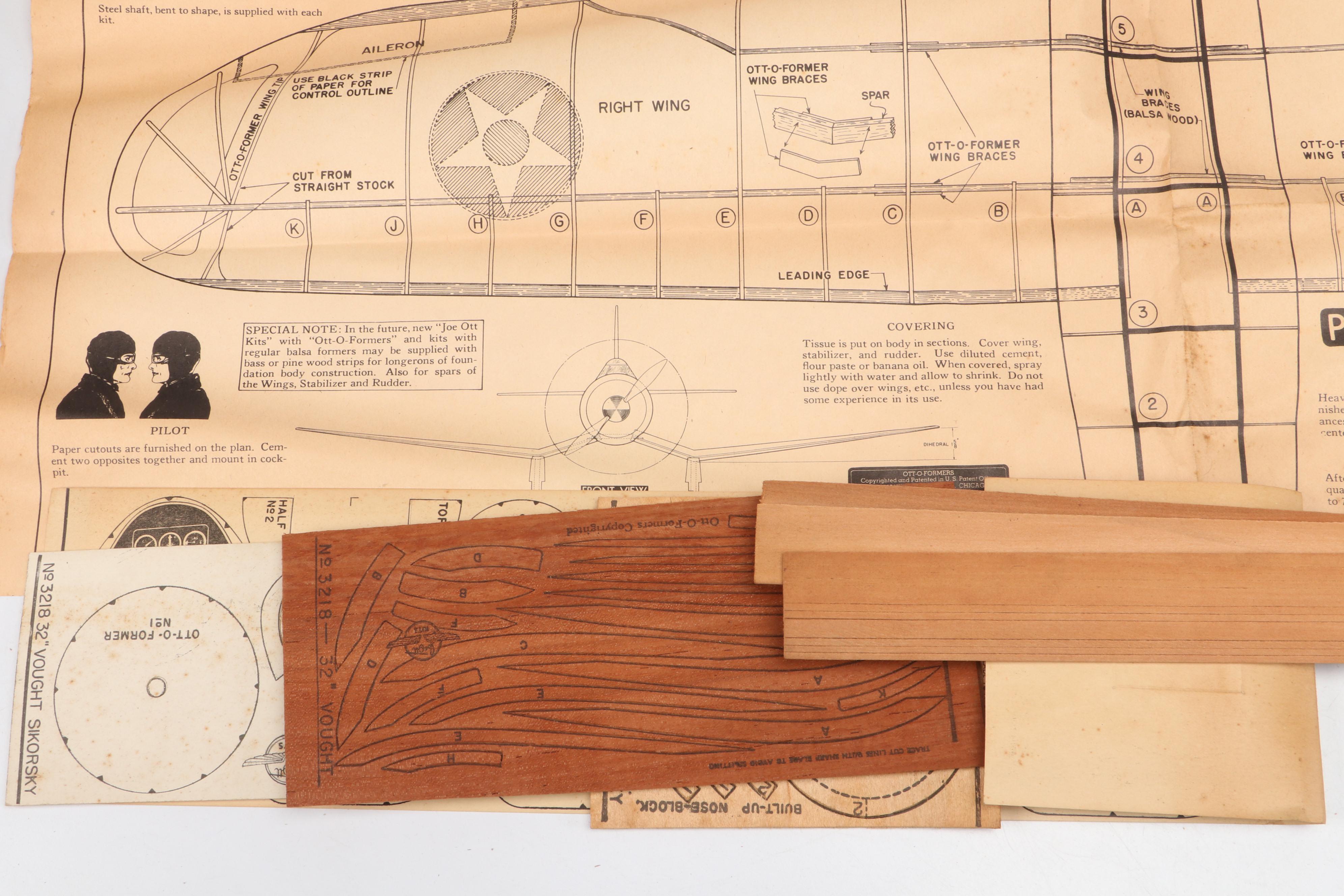 Joe Ott "Kingfisher Vought-Sikorsky," "Dauntless Douglas" and More Model Kits