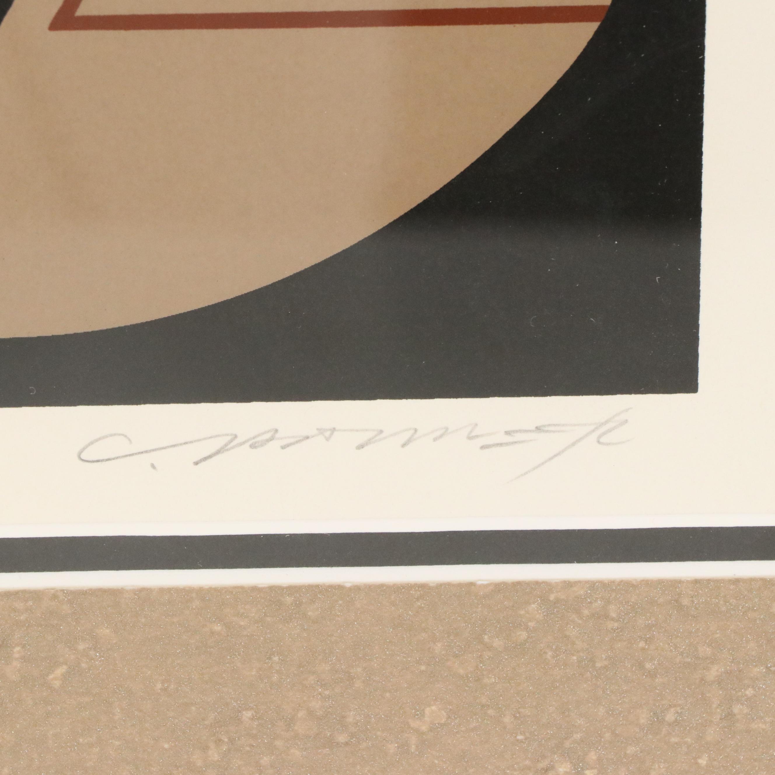 Charley Harper Modern Serigraph "Potluck," 1980