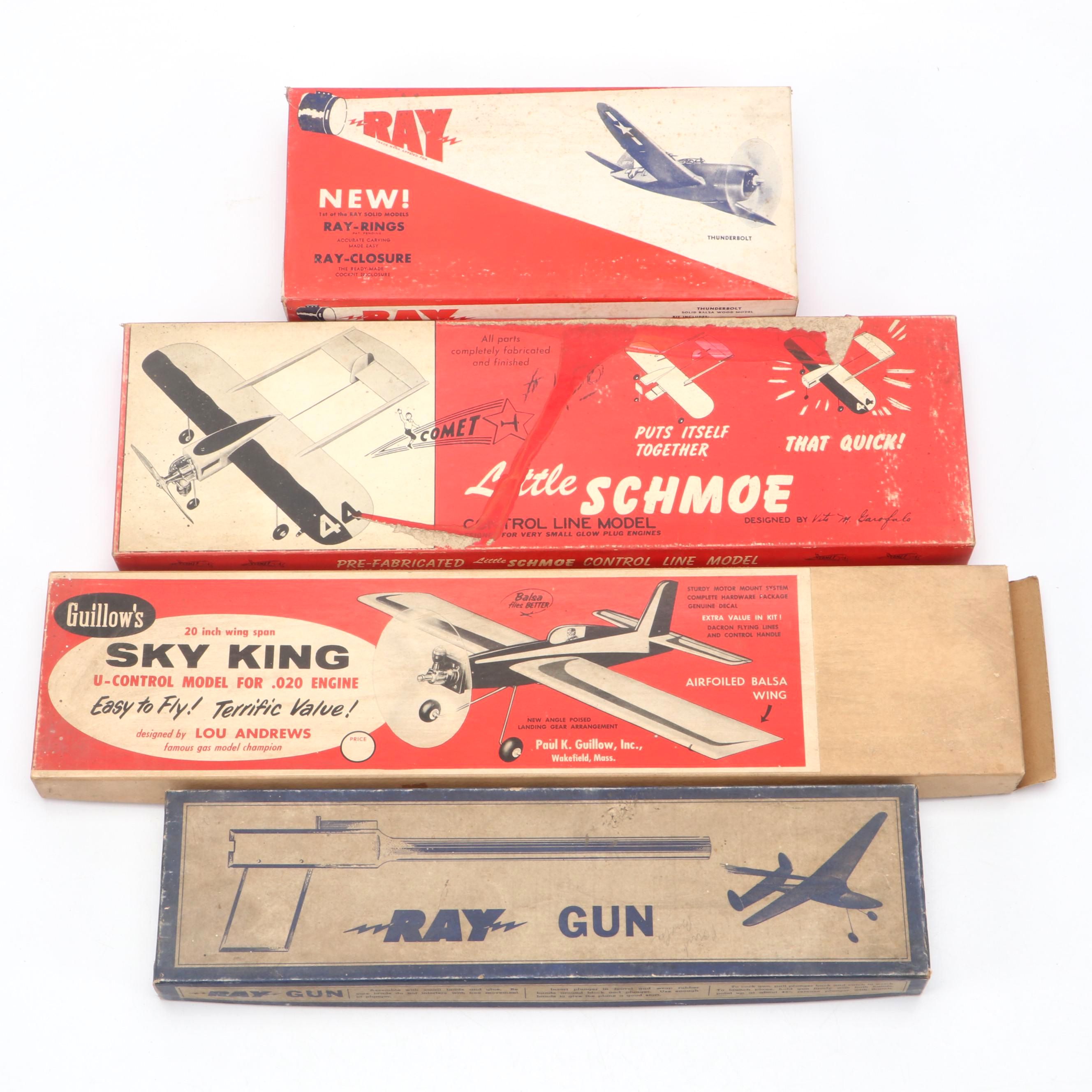 Comet "Little Schmoe," Guillow "Sky King" and More Airplane Model Kits