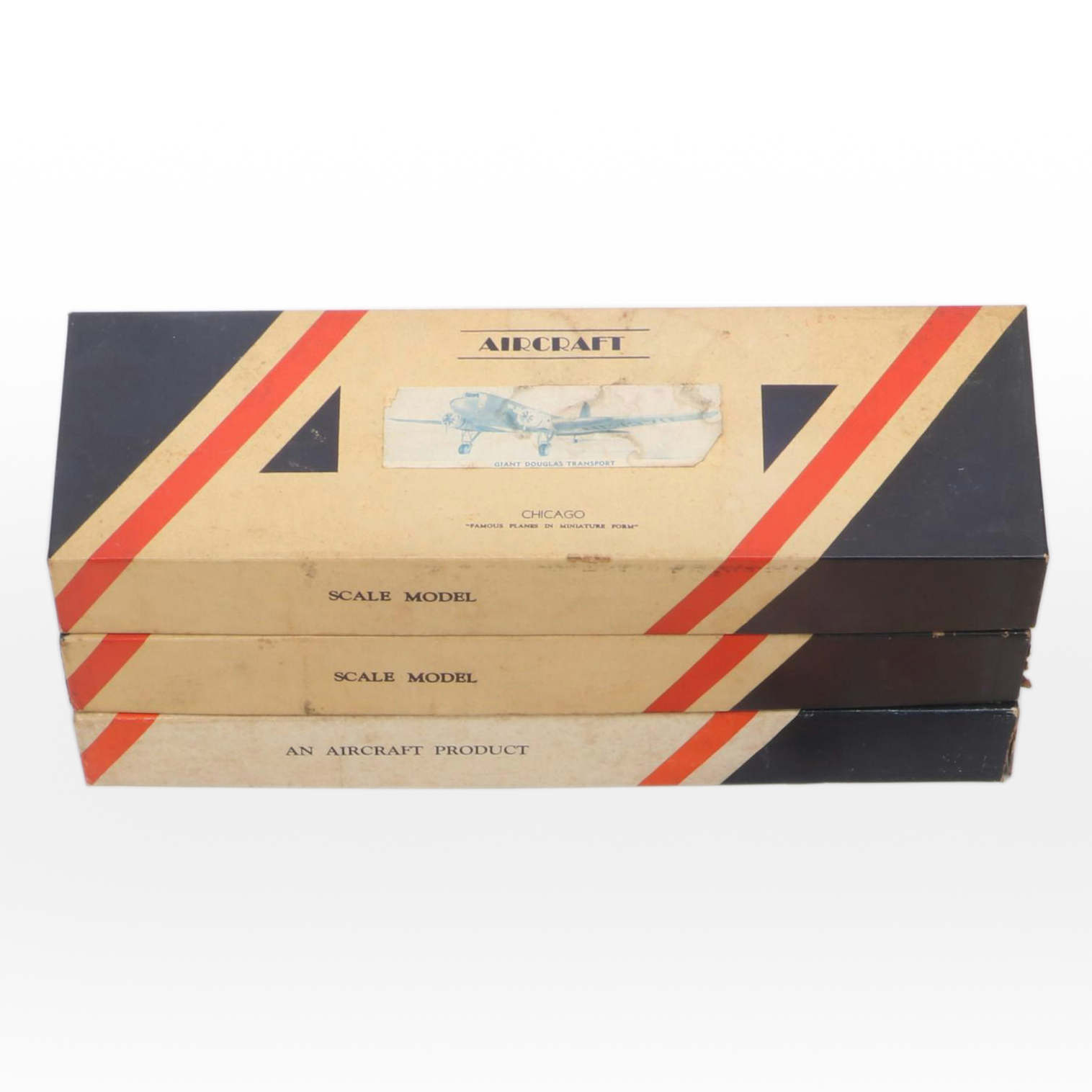 Aircraft "Martin Bomber," "Lockheed Martin" and "Giant Douglas" Model Kits