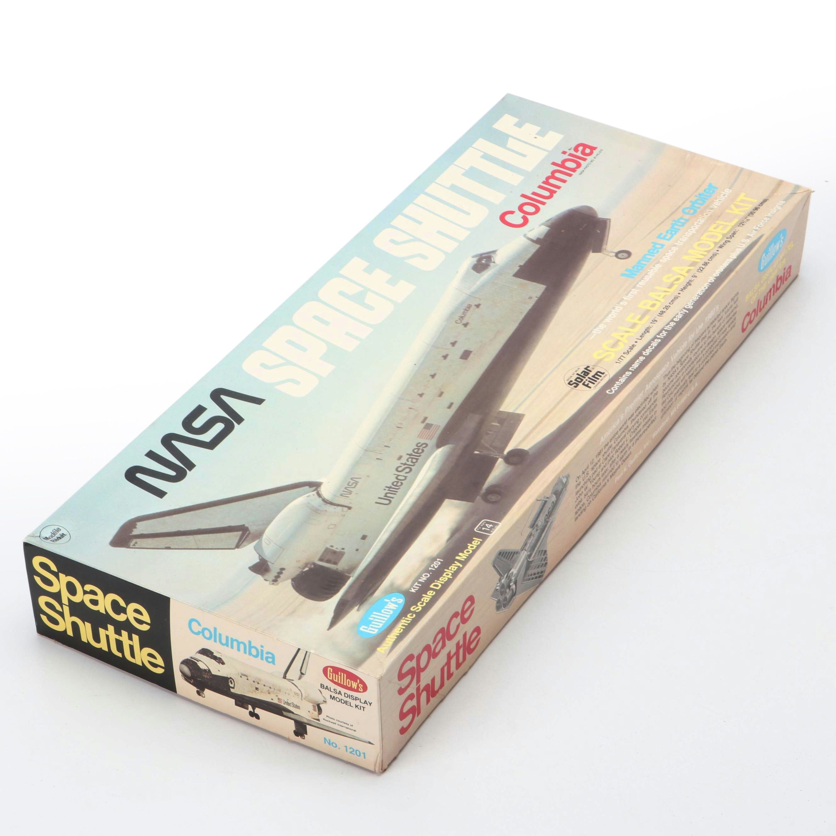 Paul K. Guillow "NASA Space Shuttle Columbia" Model Kit