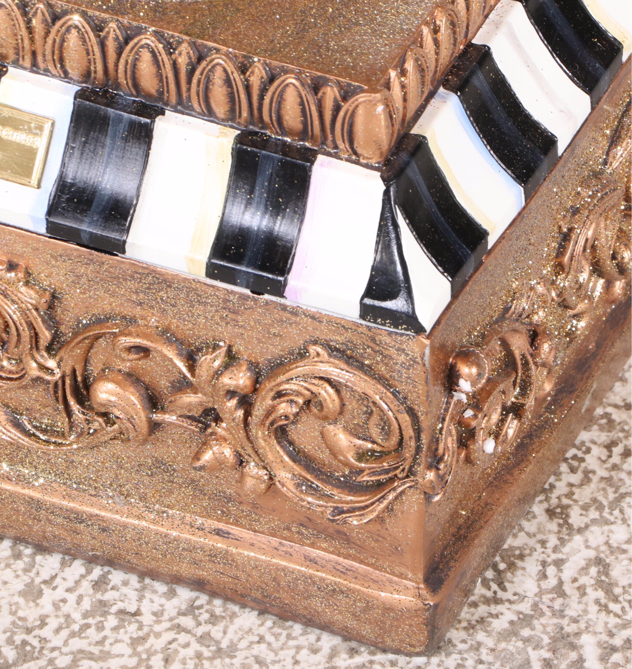 MacKenzie-Childs "Autumn Naturals" Pumpkin Topiary Urn