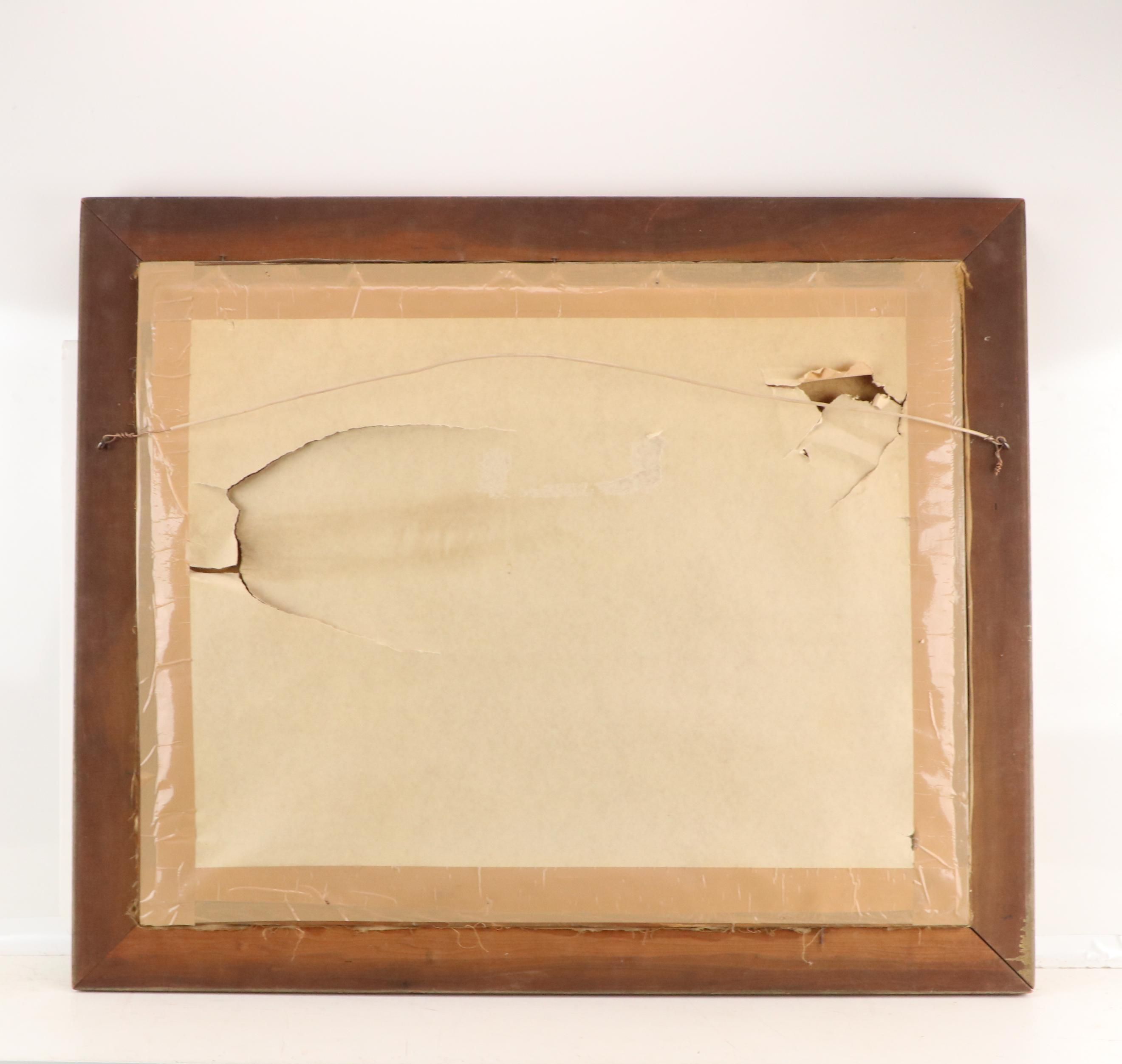 George Bickerstaff Landscape Oil Painting of Park