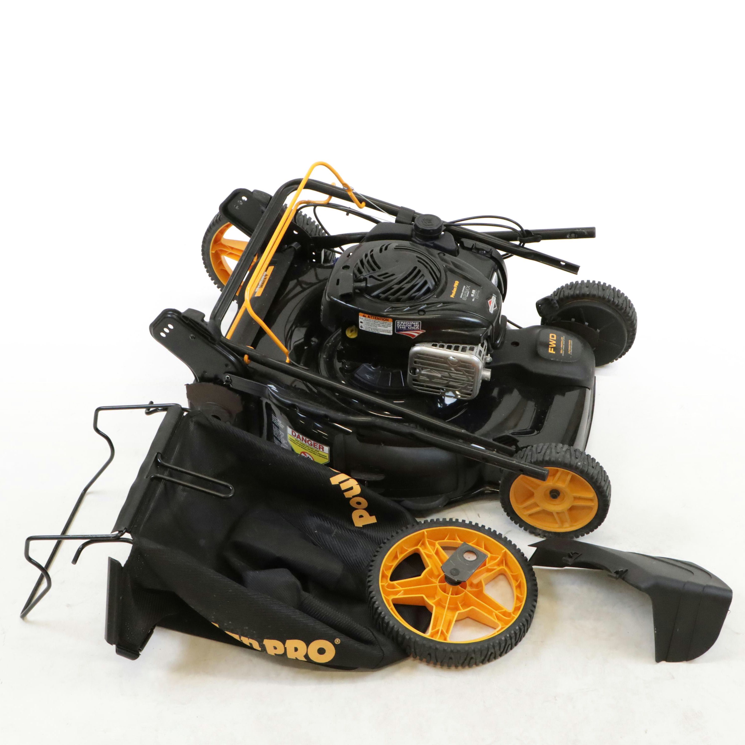 Poulan Pro 22" Briggs & Stratton Gas 3-in-1 Front Propelled Lawn Mower