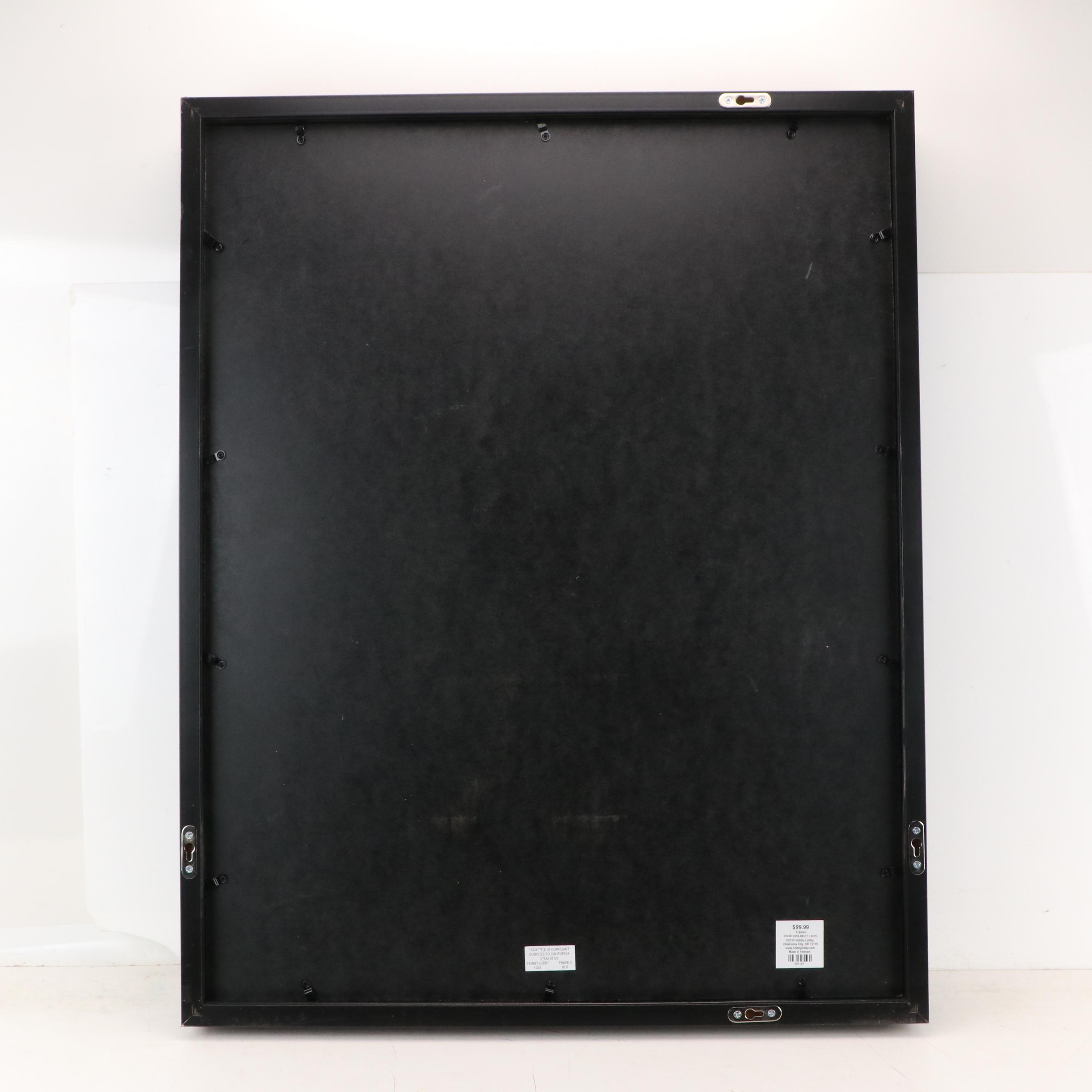 Michigan State University Basketball Court Piece with Display