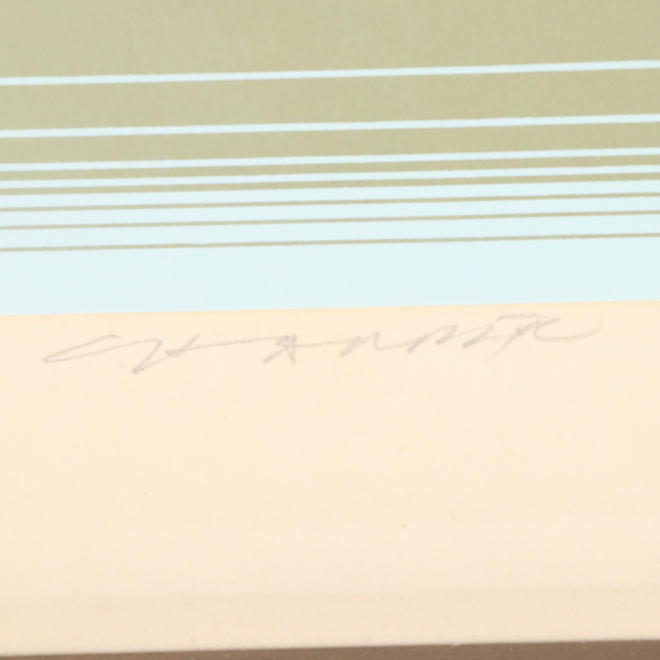 Charley Harper Modern Serigraph "Claws," 1975