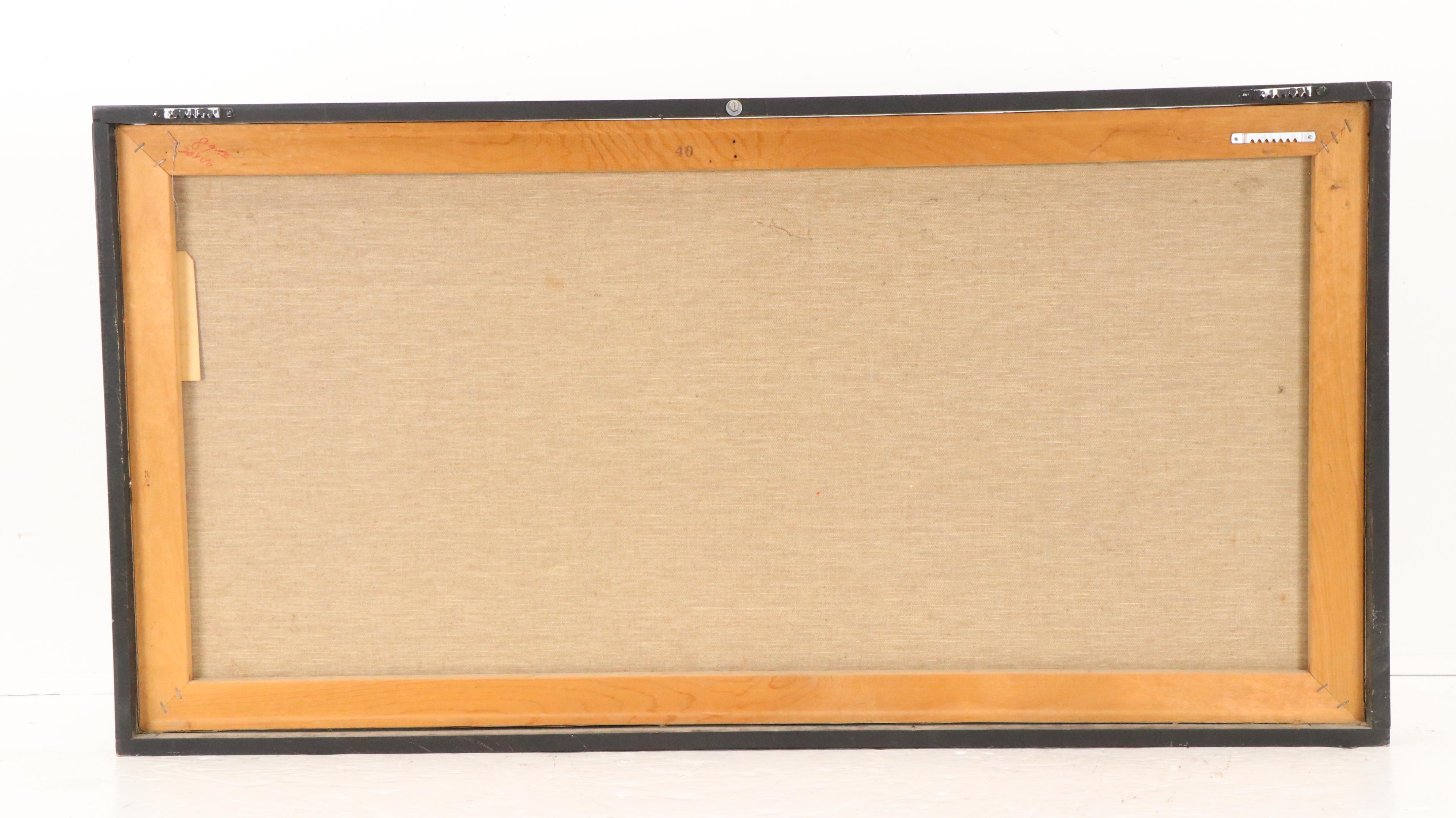 Leon Corbeau Venetian Canal Scene Oil Painting