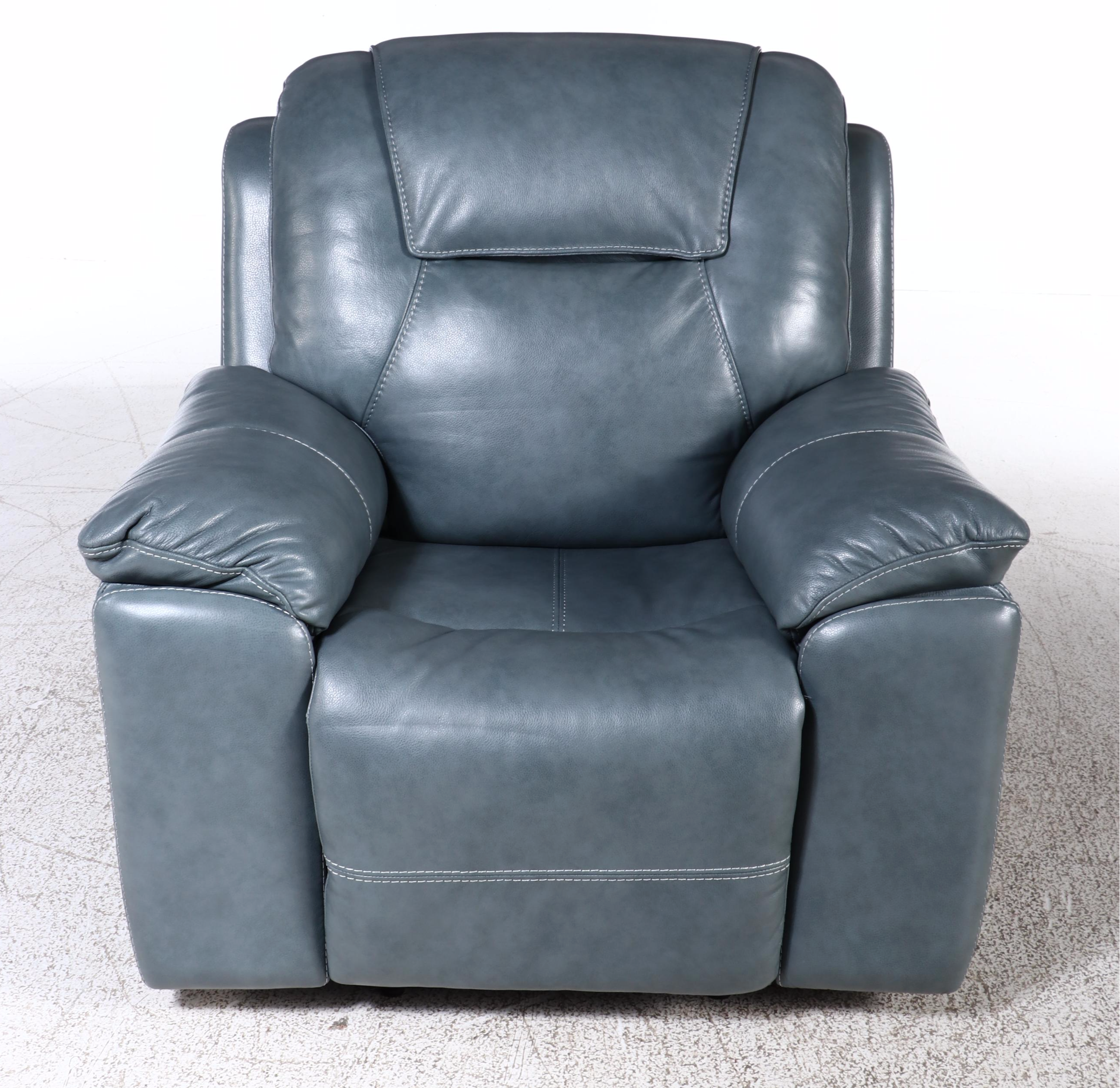 Bassett Leather-Touch Power Recliner