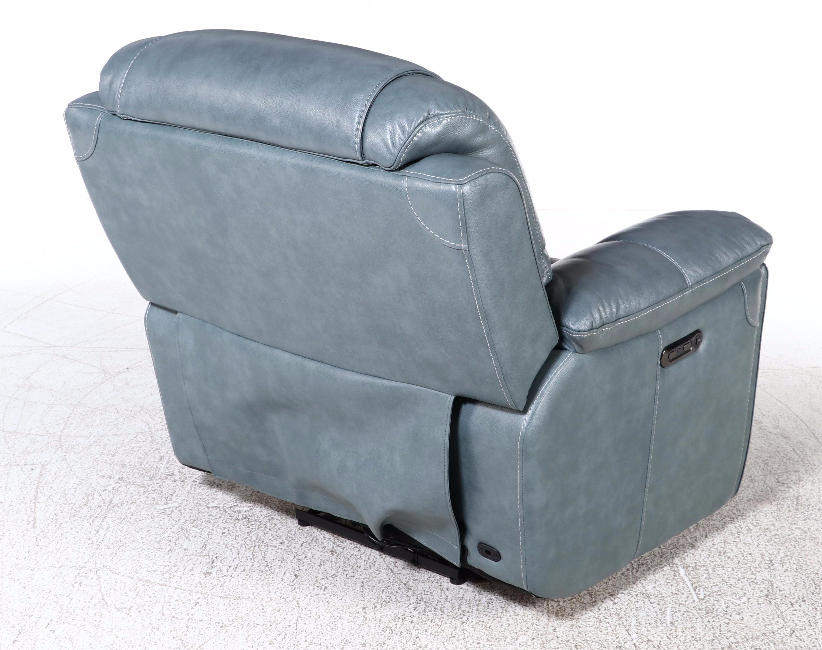 Bassett Leather-Touch Power Recliner