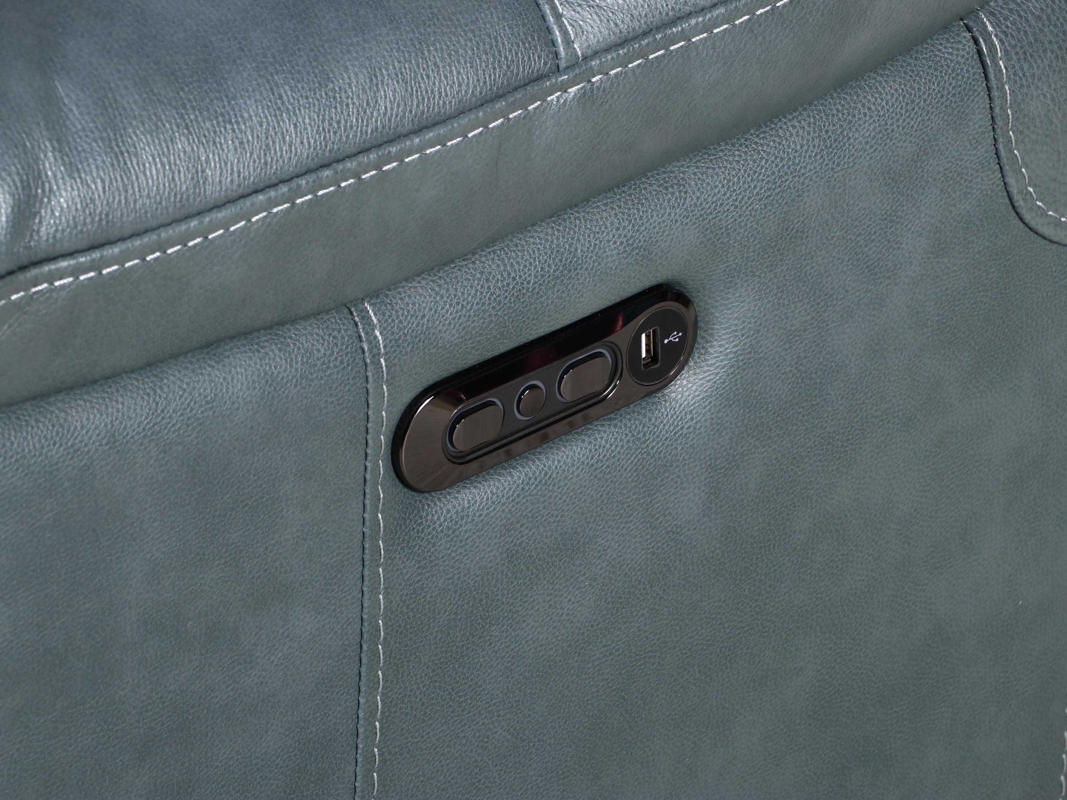 Bassett Leather-Touch Power Recliner