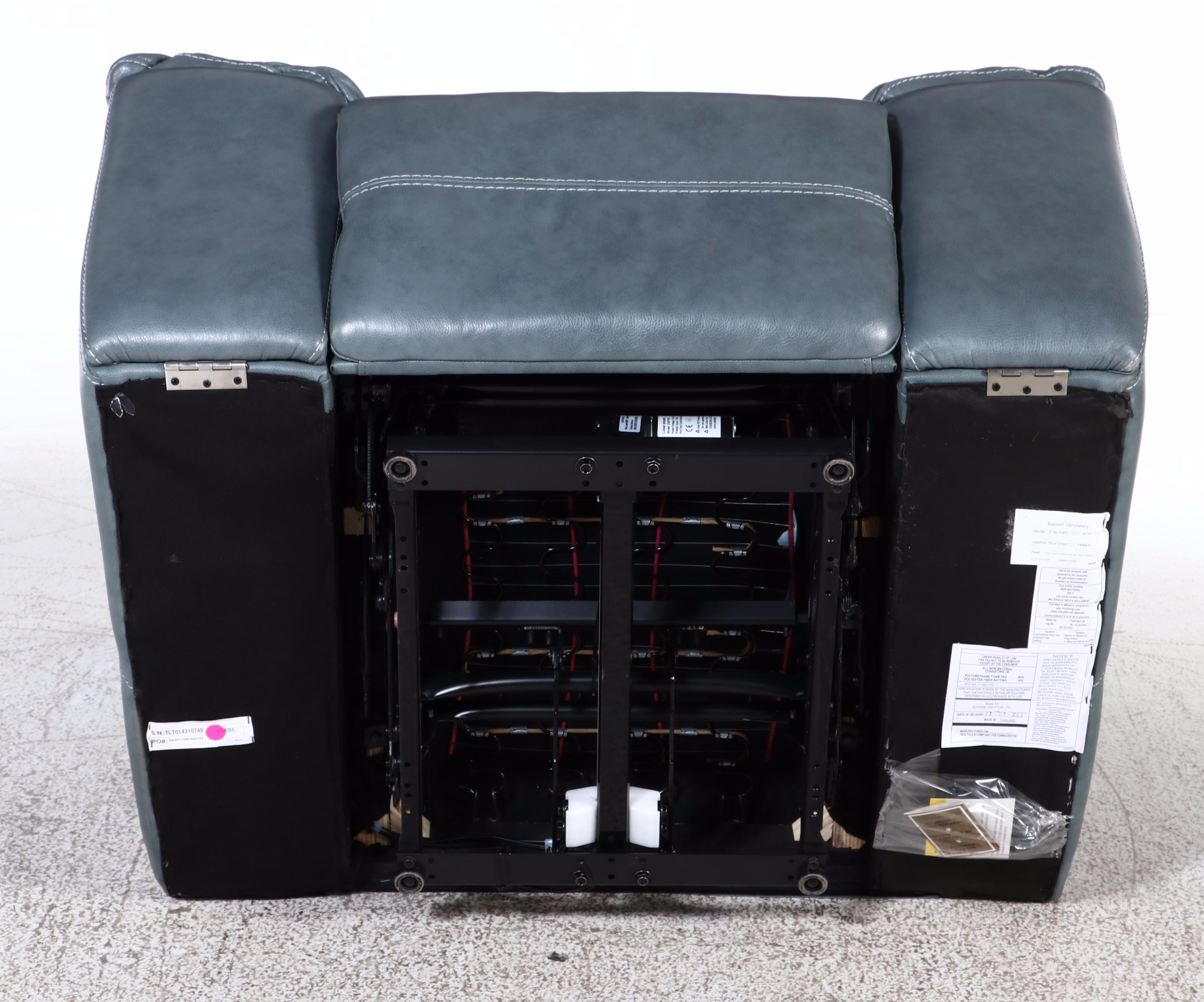 Bassett Leather-Touch Power Recliner