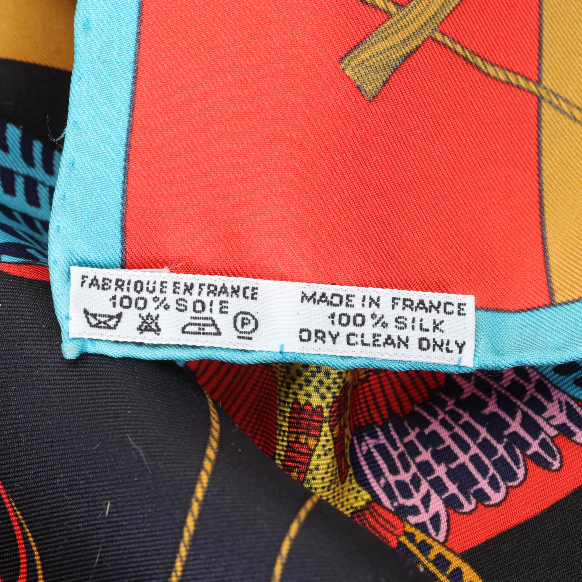 Hermès "Soies Volantes" Silk Twill Scarf