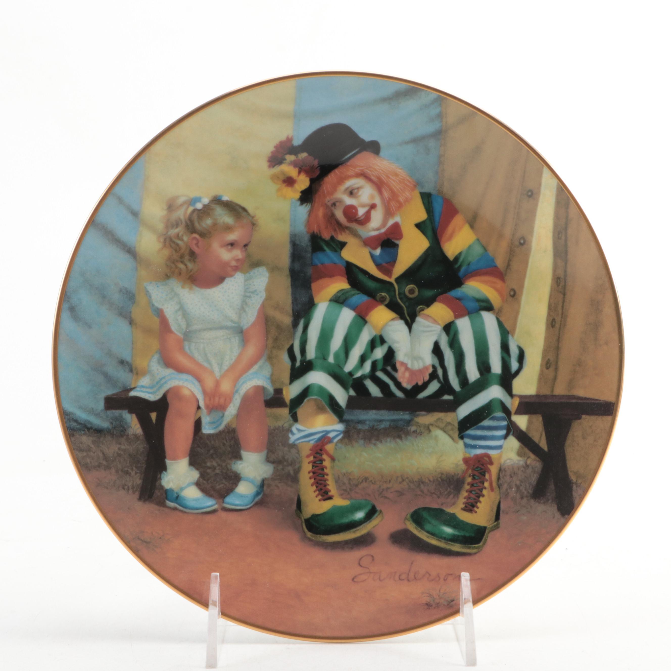 Flambro Emmett Kelly Jr. Porcelain Clown Figurines and Other Décor