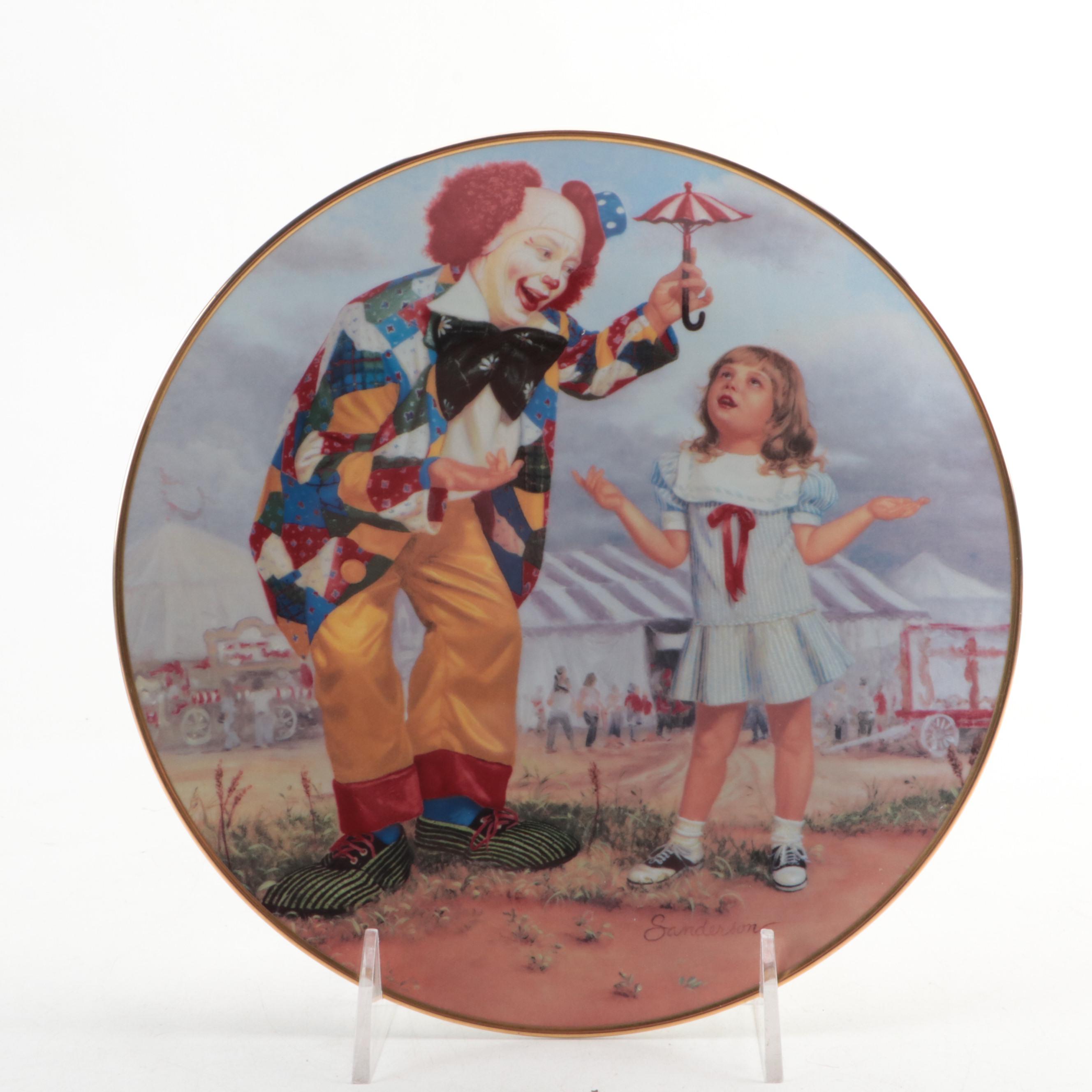 Flambro Emmett Kelly Jr. Porcelain Clown Figurines and Other Décor