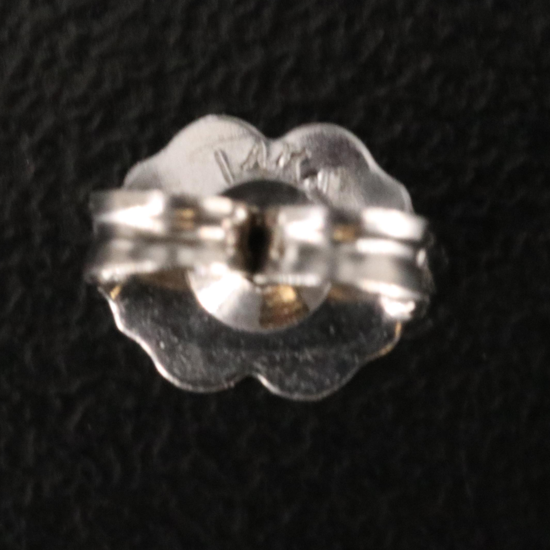 14K 2.03 CTW Diamond Stud Earrings with GIA Reports