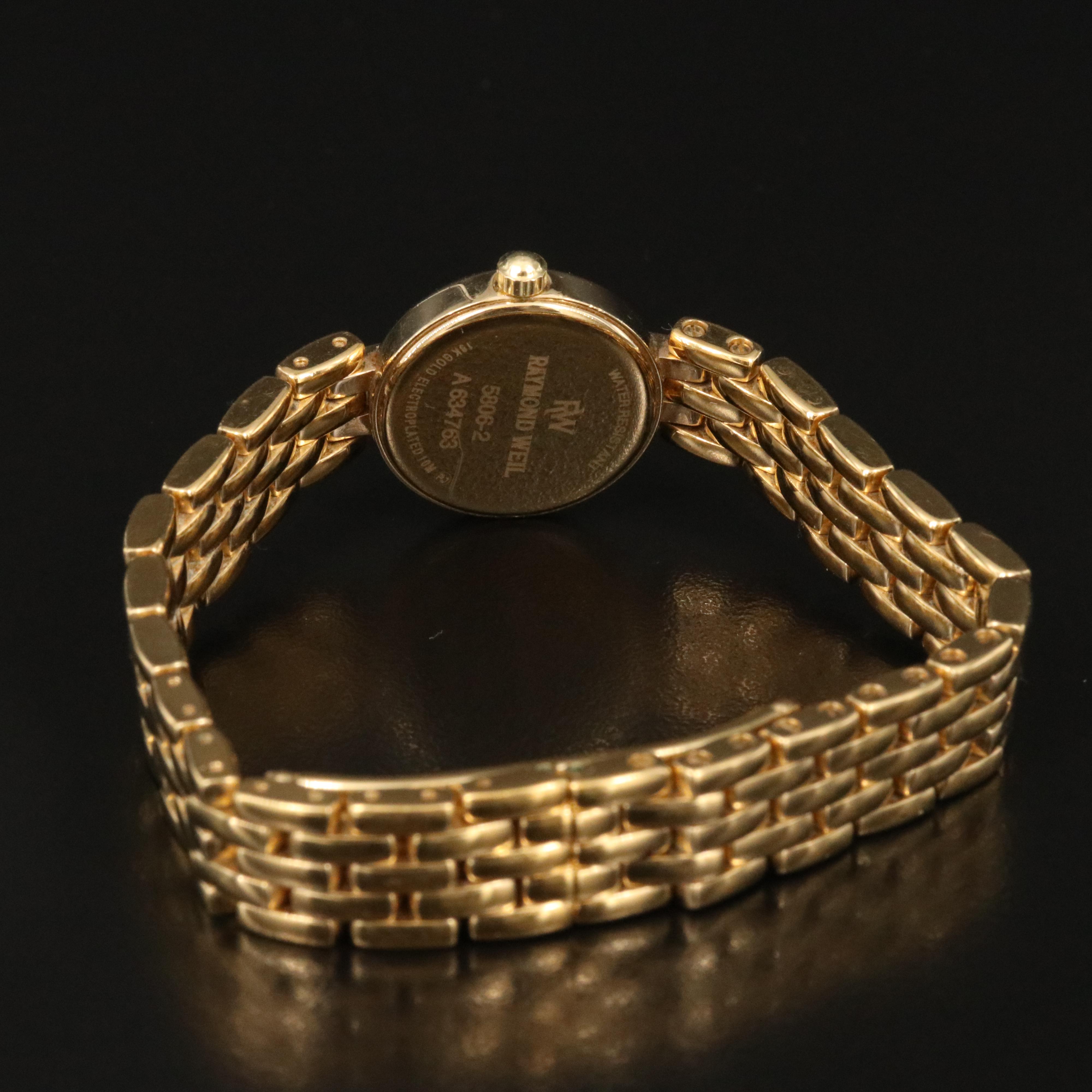 Raymond Weil Crystal Dial Watch