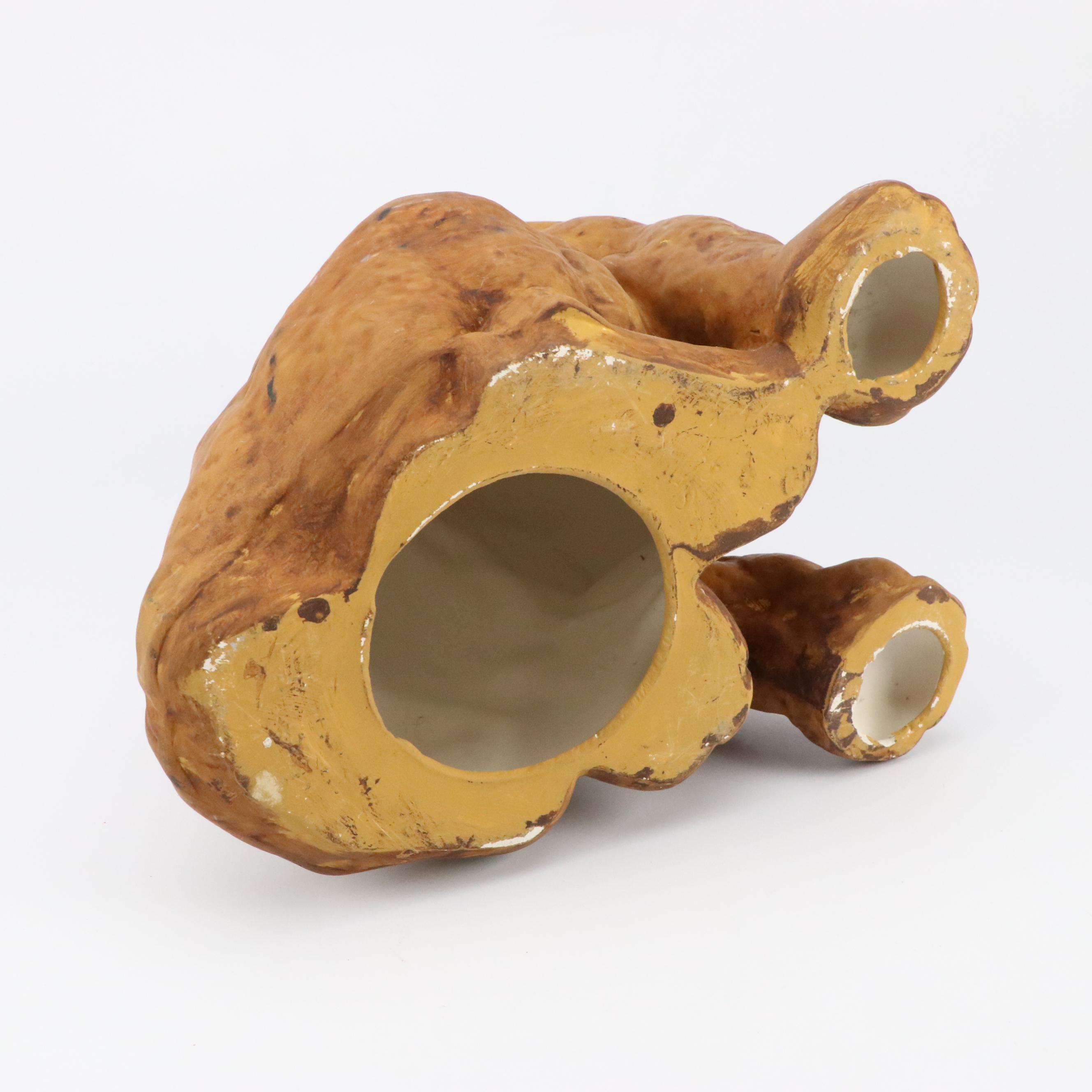 Ceramic Lion Cub Figurine