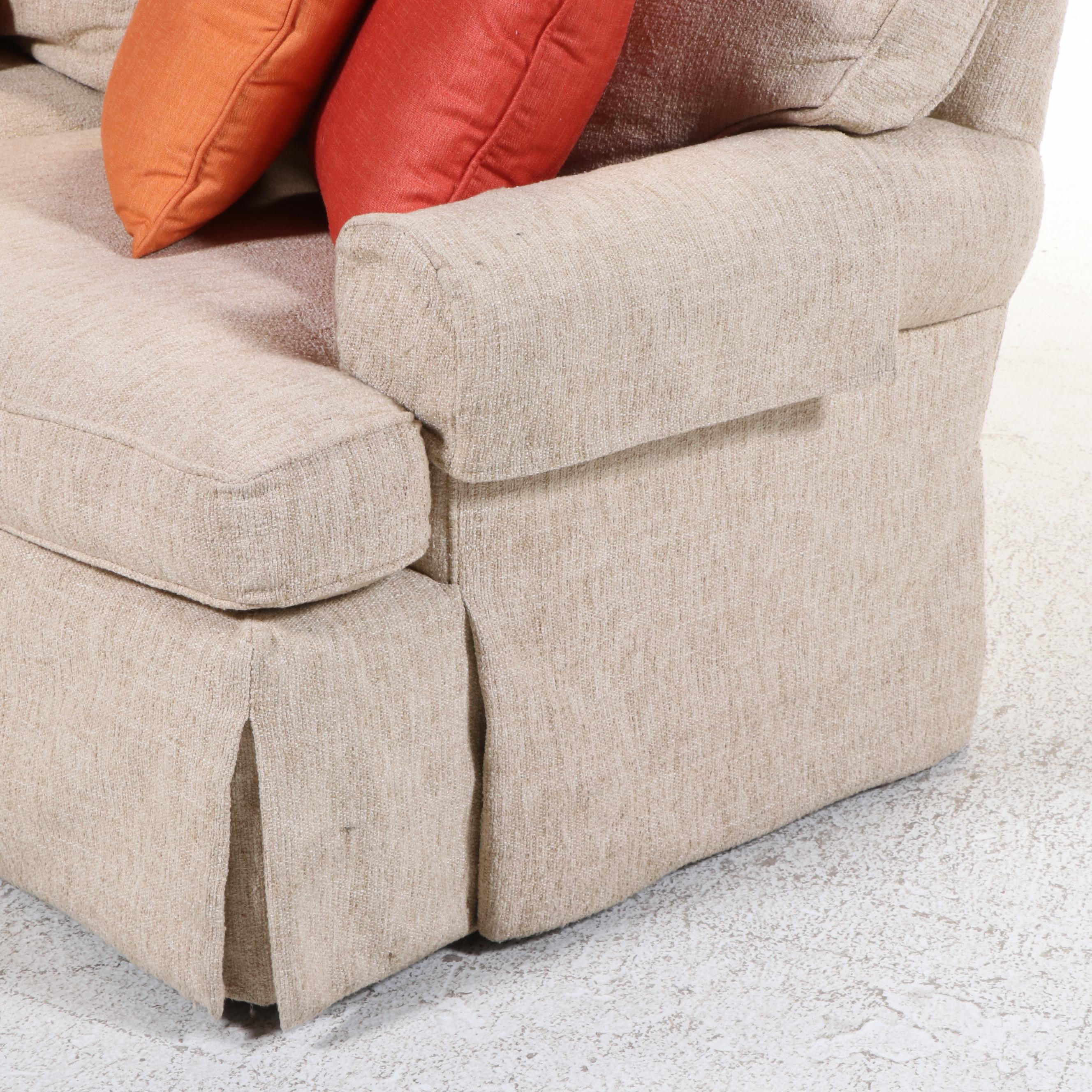 Lee Industries Custom-Upholstered Two-Seat Sofa