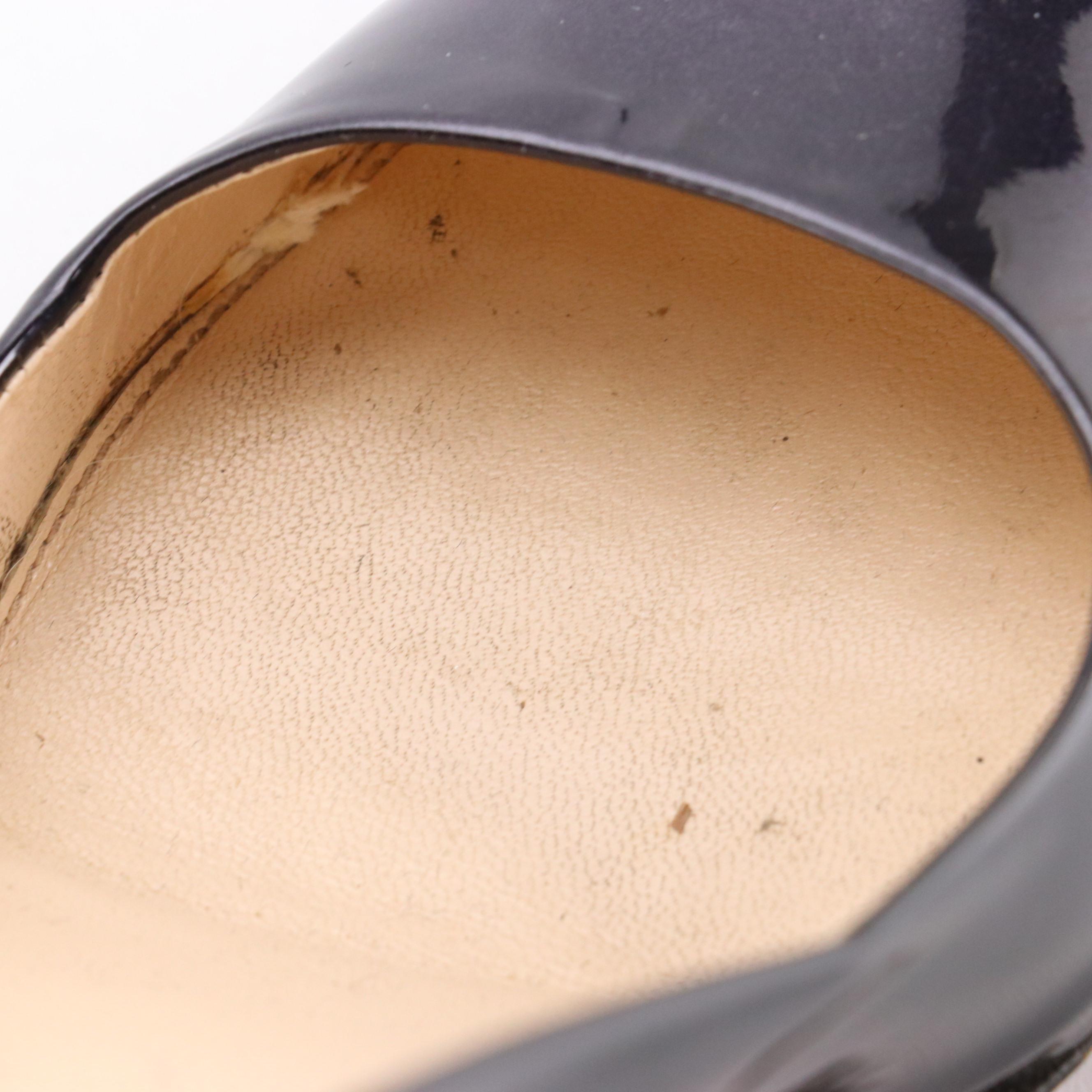 Prada Patent Leather Pointy Toe Pumps