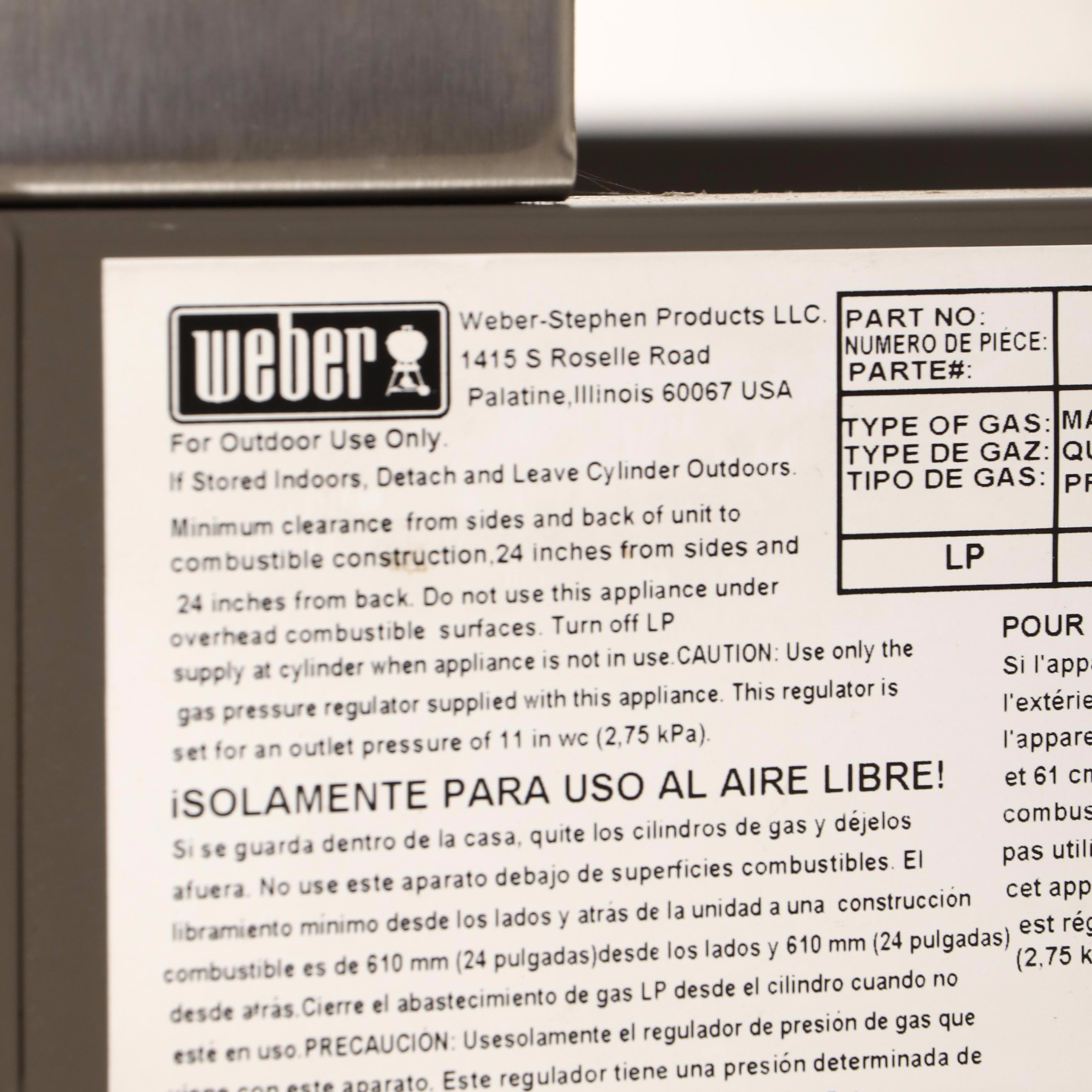 Weber Genesis II Special Edition Propane Grill