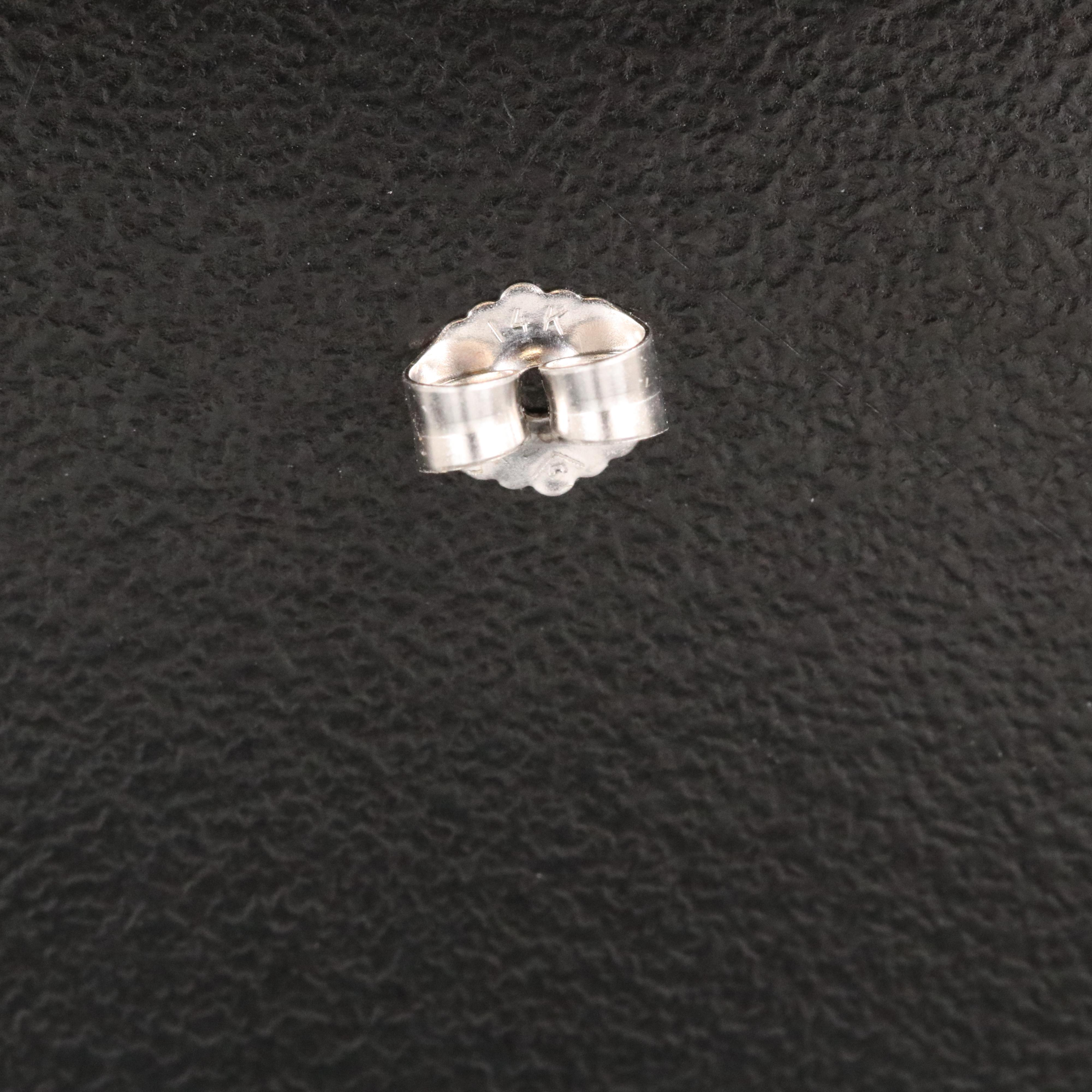 14K 3.18 CTW Diamond Circle Drop Earrings