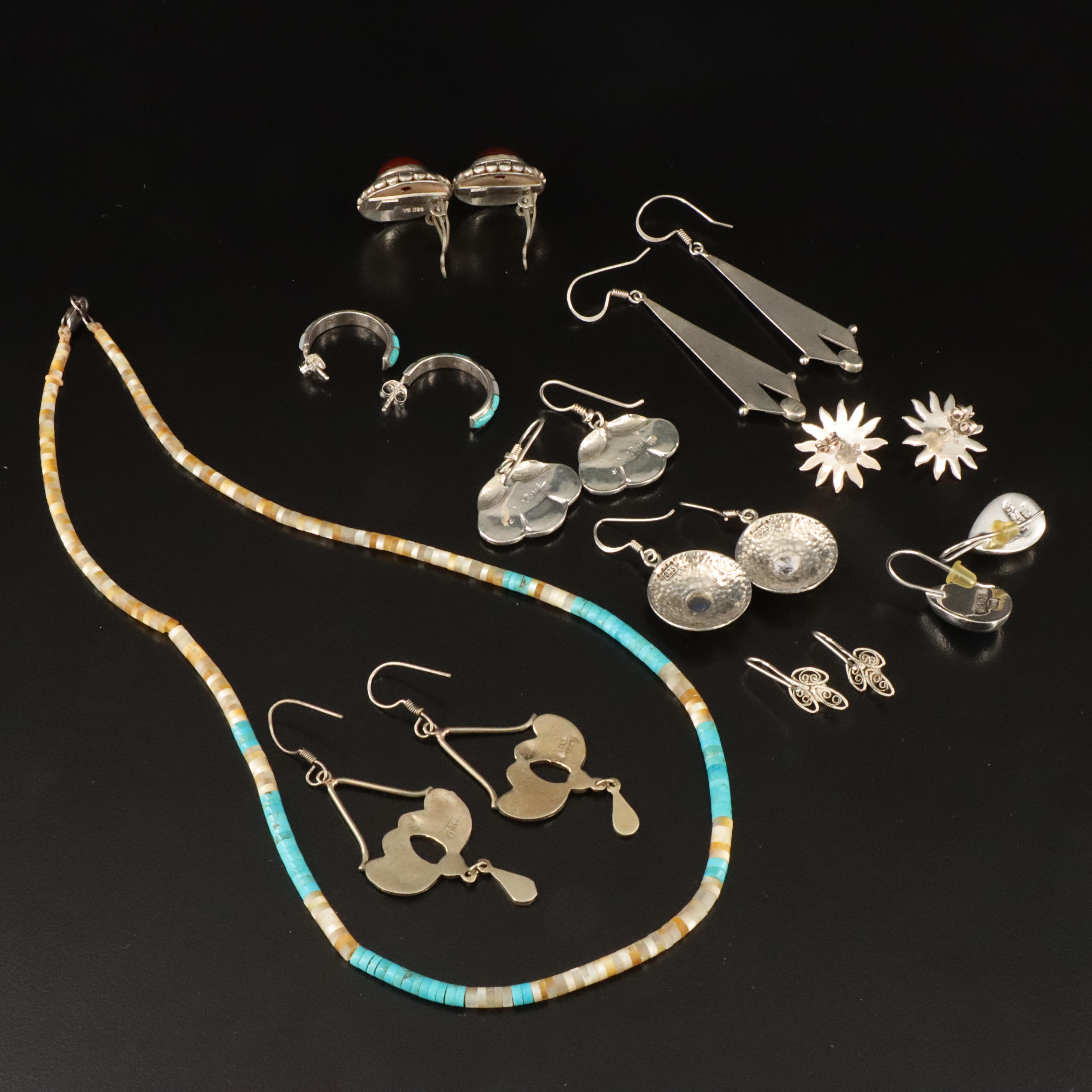 Western Sterling Collection Featuring Mexican, Laurel Burch