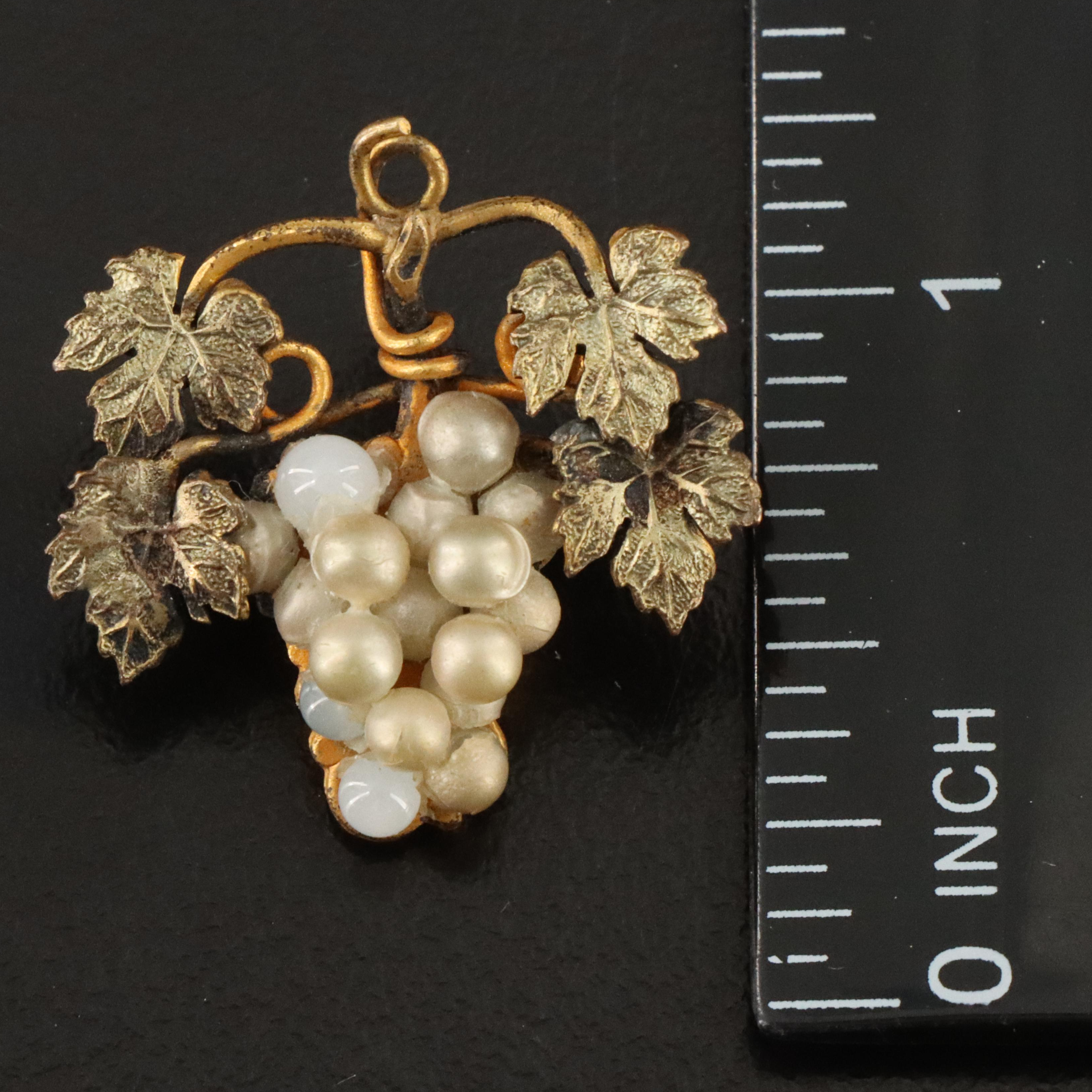 Salzburg, B&B Co. Grape Brooches Featured in Jewelry Collection