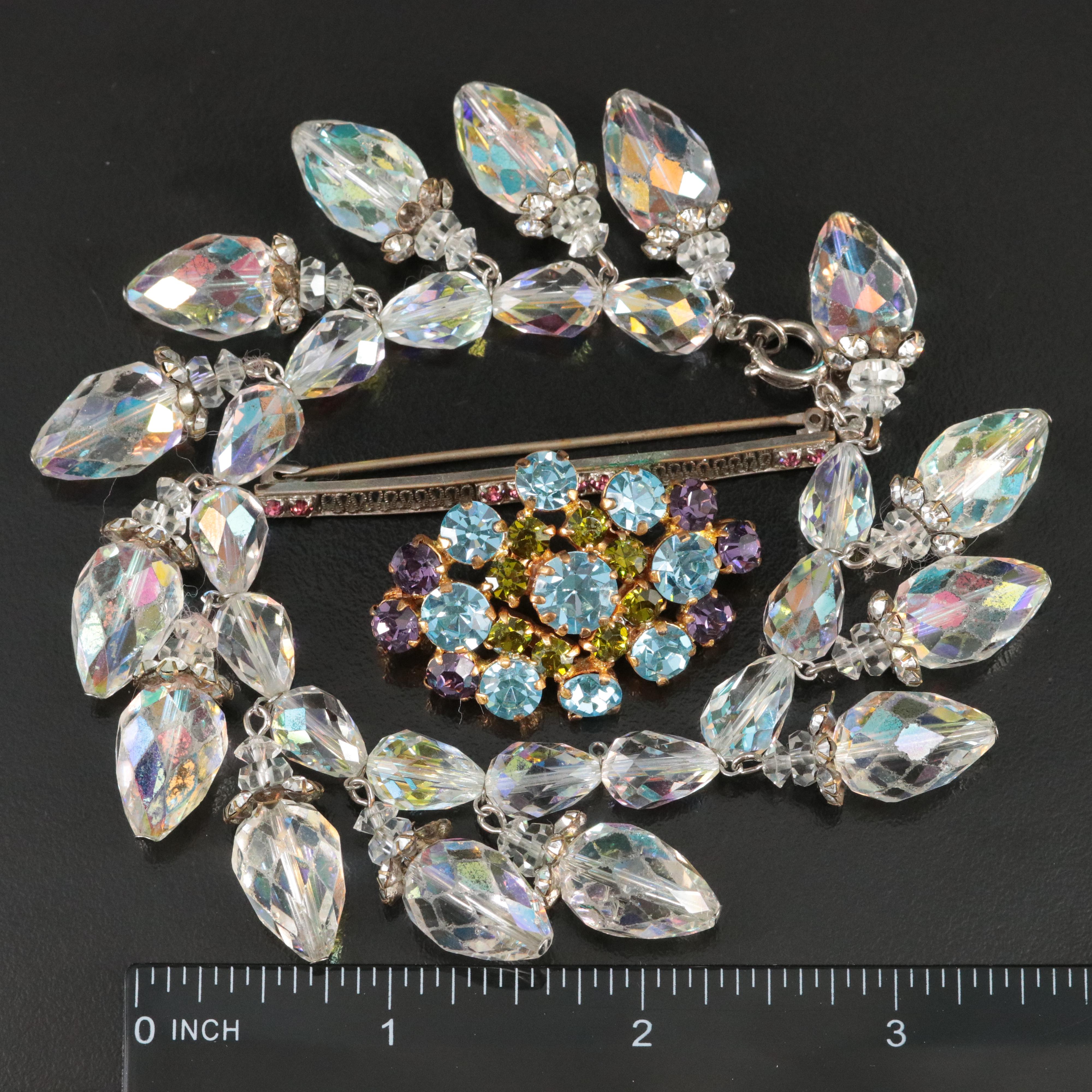 Vintage Jewelry Collection Including Weiss, Vendome and Austrian Crystal