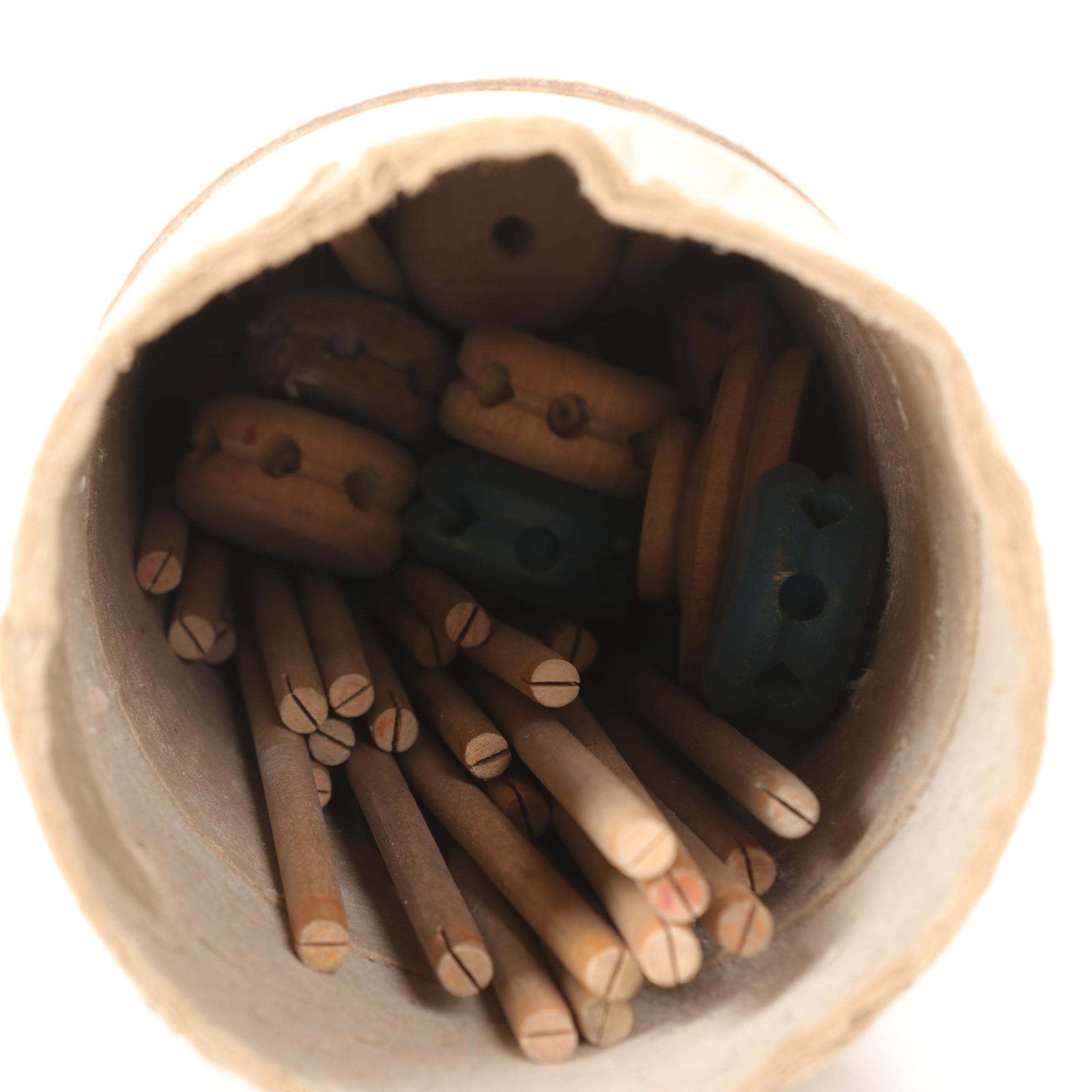 Makit Toy, Pixie "Build A Toy" and Tinkertoy Building Sets