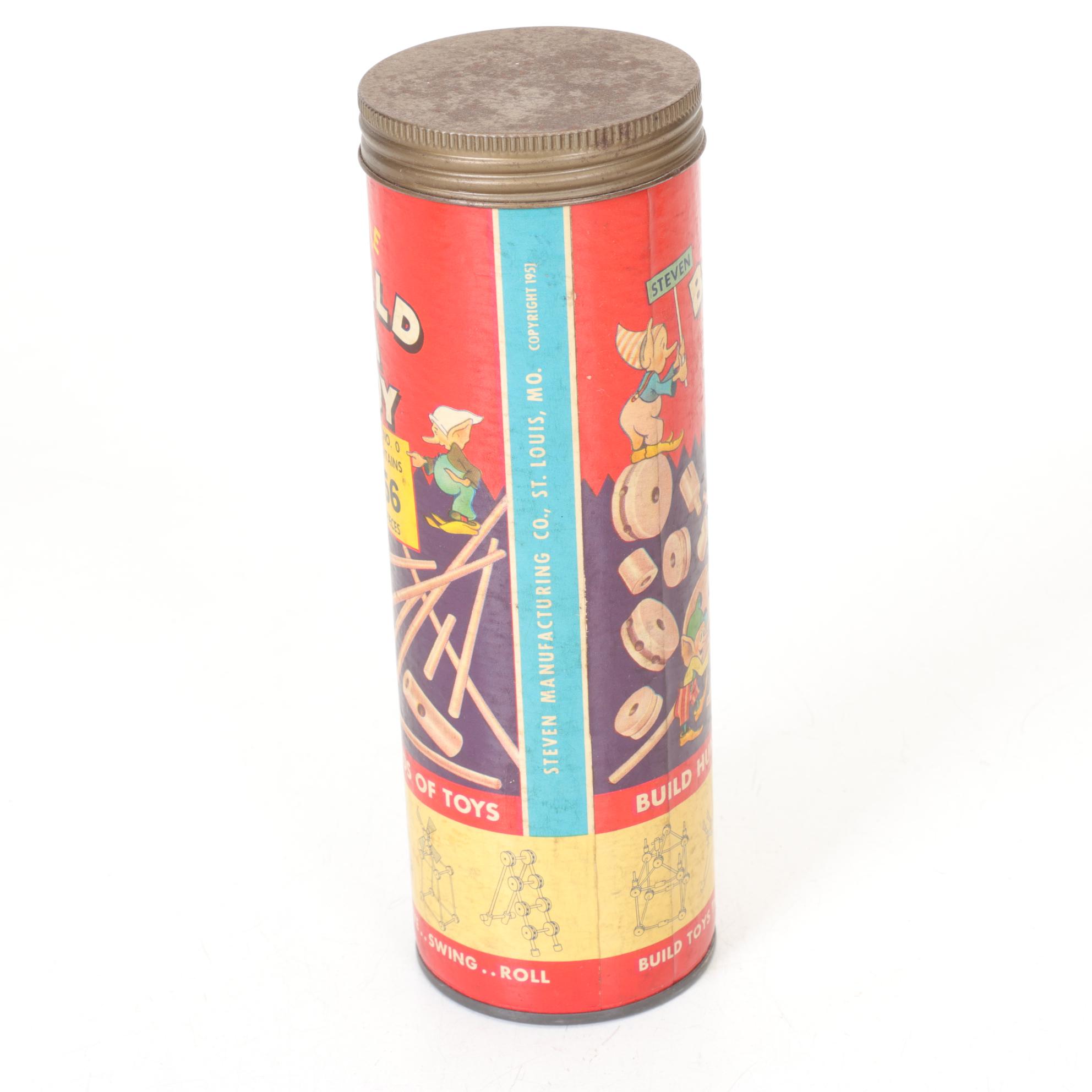 Makit Toy, Pixie "Build A Toy" and Tinkertoy Building Sets