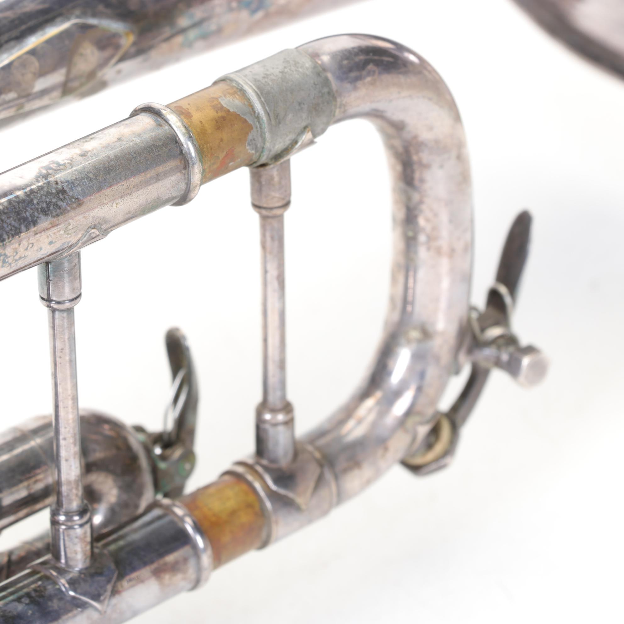 Vincent Bach Stradivarius Bb Model 43 Silver Plate Trumpet with Accessories