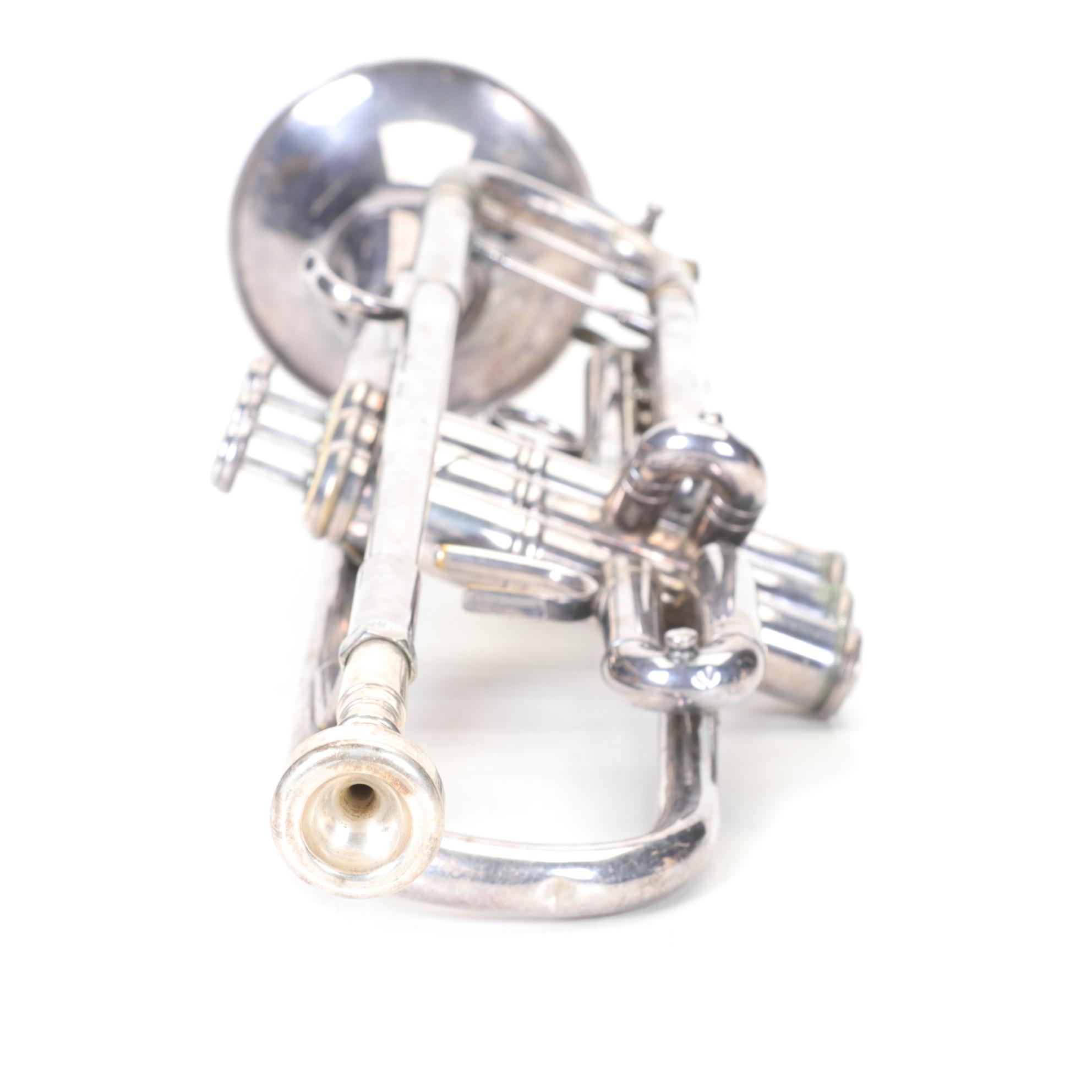 Vincent Bach Stradivarius Bb Model 43 Silver Plate Trumpet with Accessories