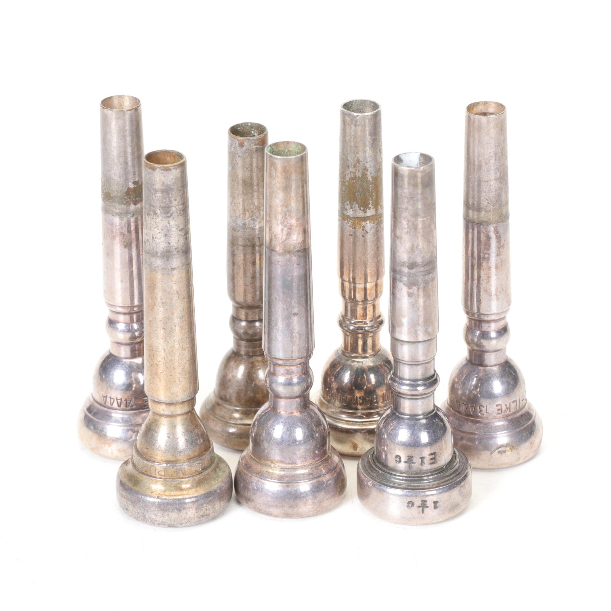 Vincent Bach Stradivarius Bb Model 43 Silver Plate Trumpet with Accessories