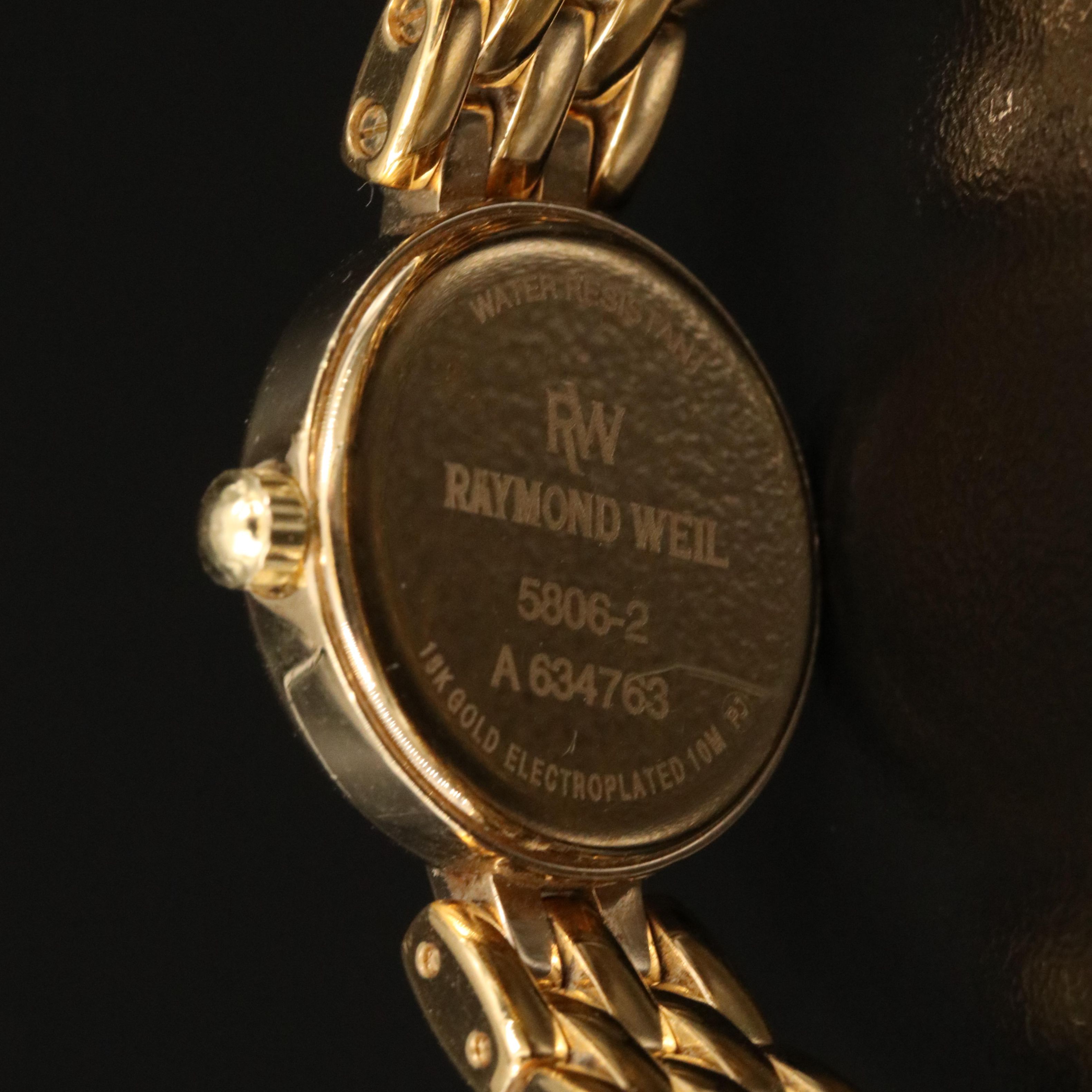 Raymond Weil Crystal Dial Watch