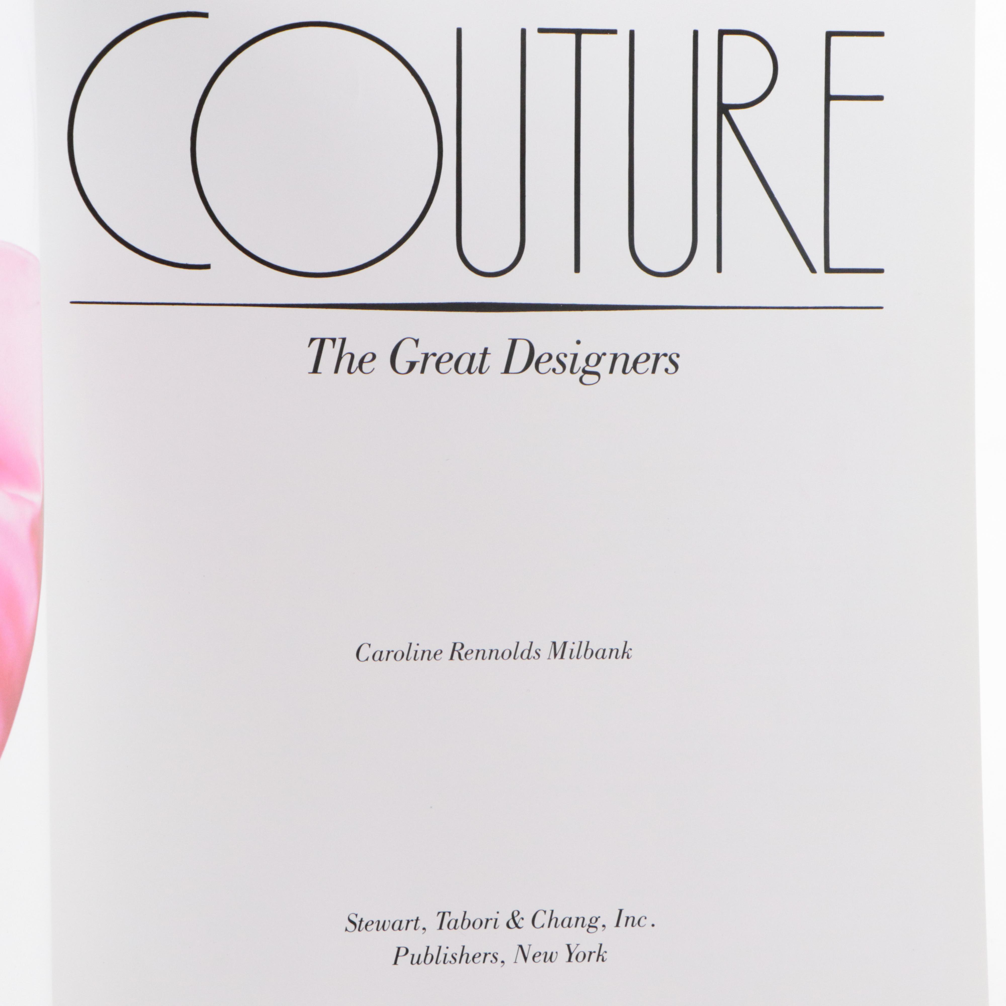 "Couture: The Great Designers" and More Fashion History Books