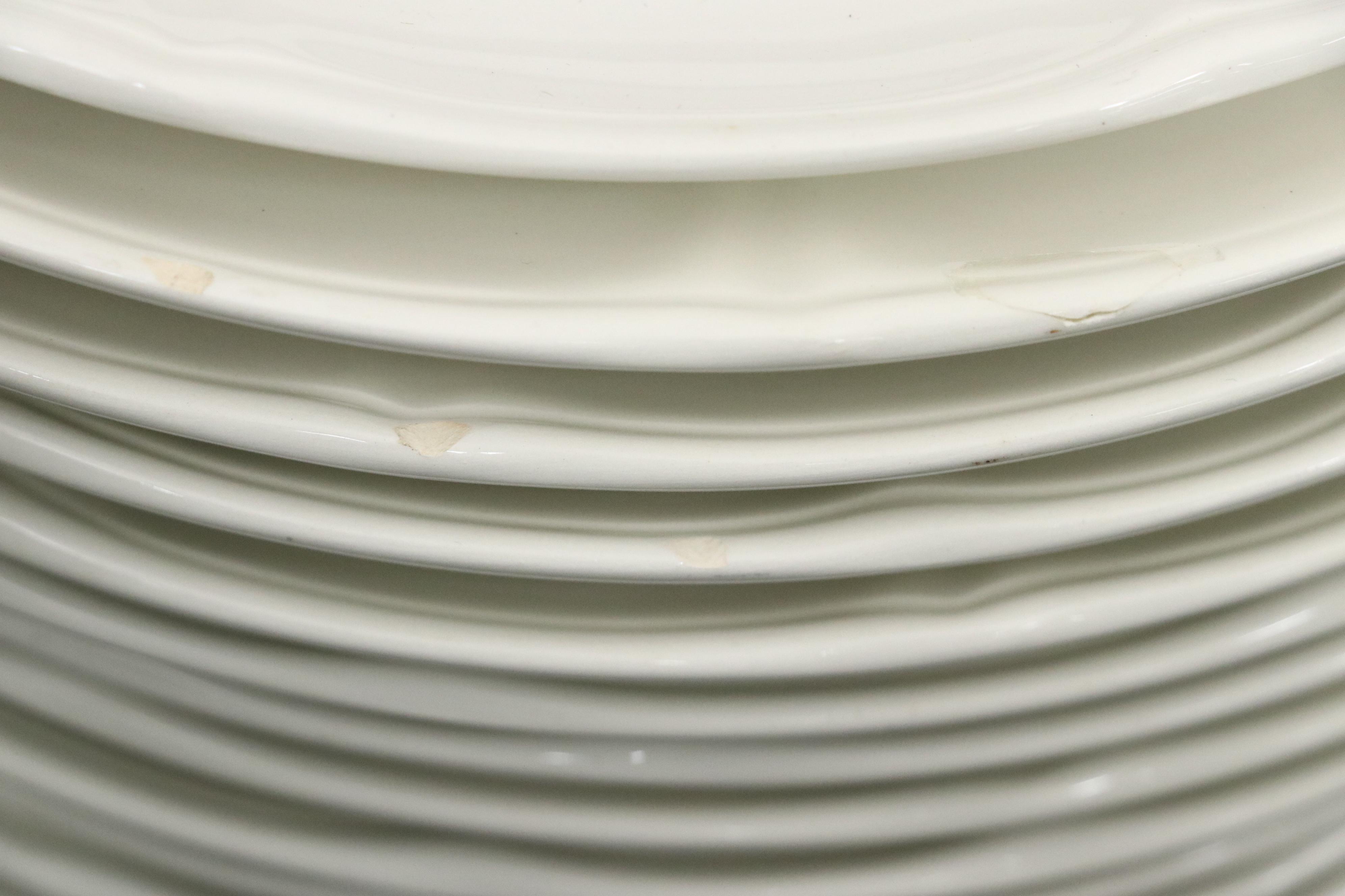 Richard Ginori "Vecchia Milano" White Ceramic Dinnerware