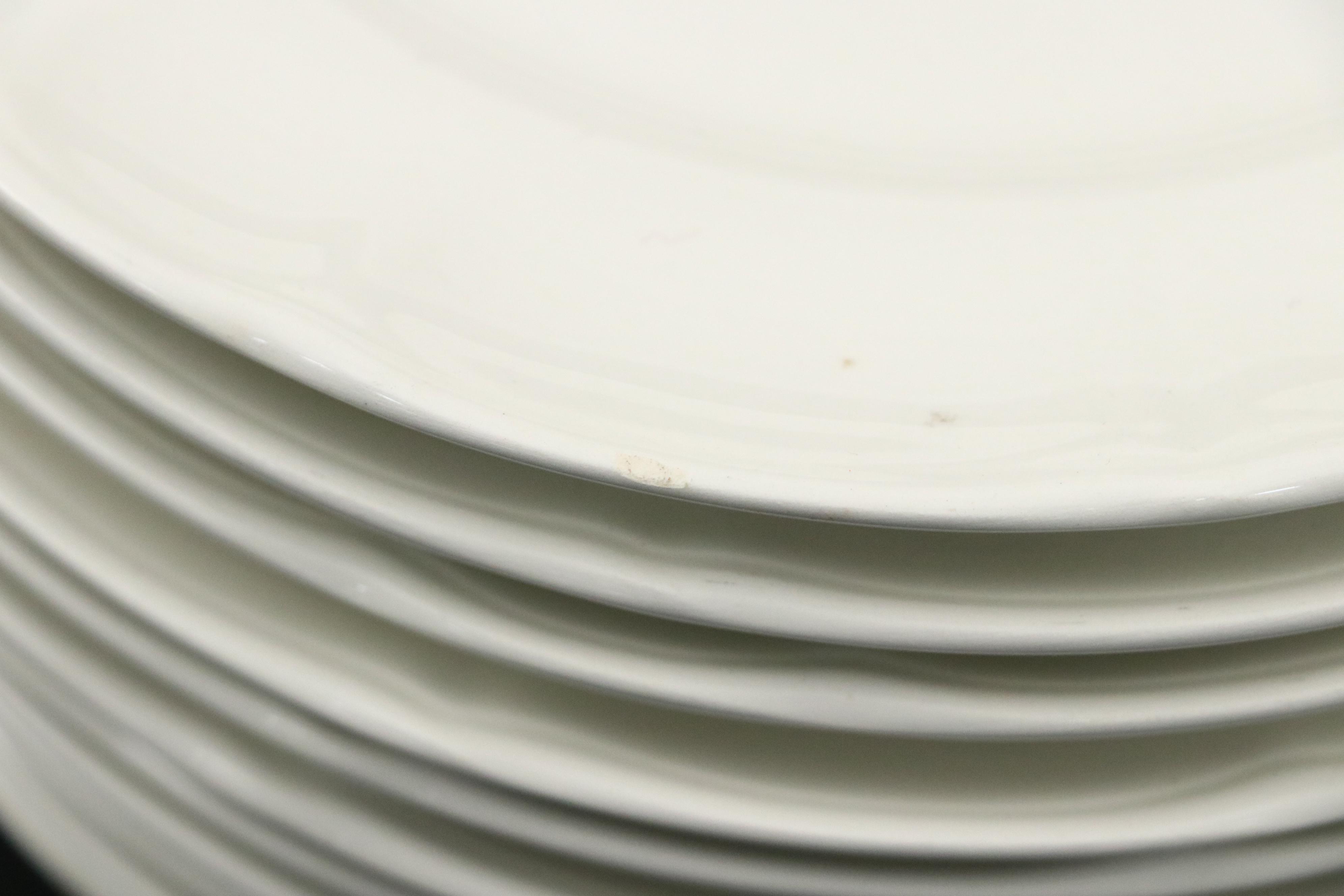 Richard Ginori "Vecchia Milano" White Ceramic Dinnerware