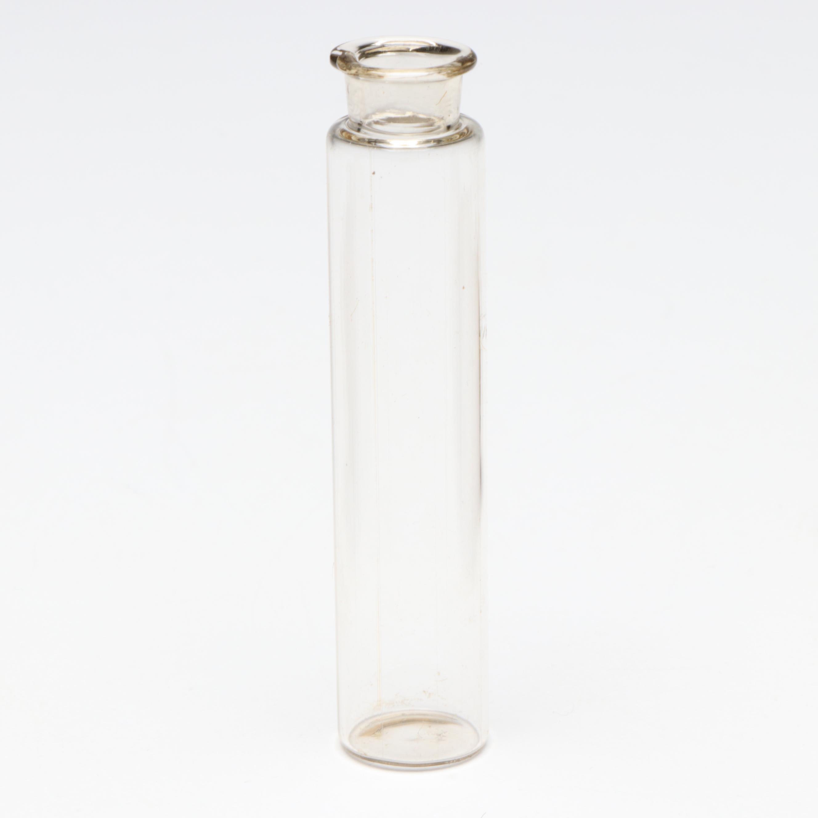 German Shuco Jointed Plush Bear Perfume Bottle