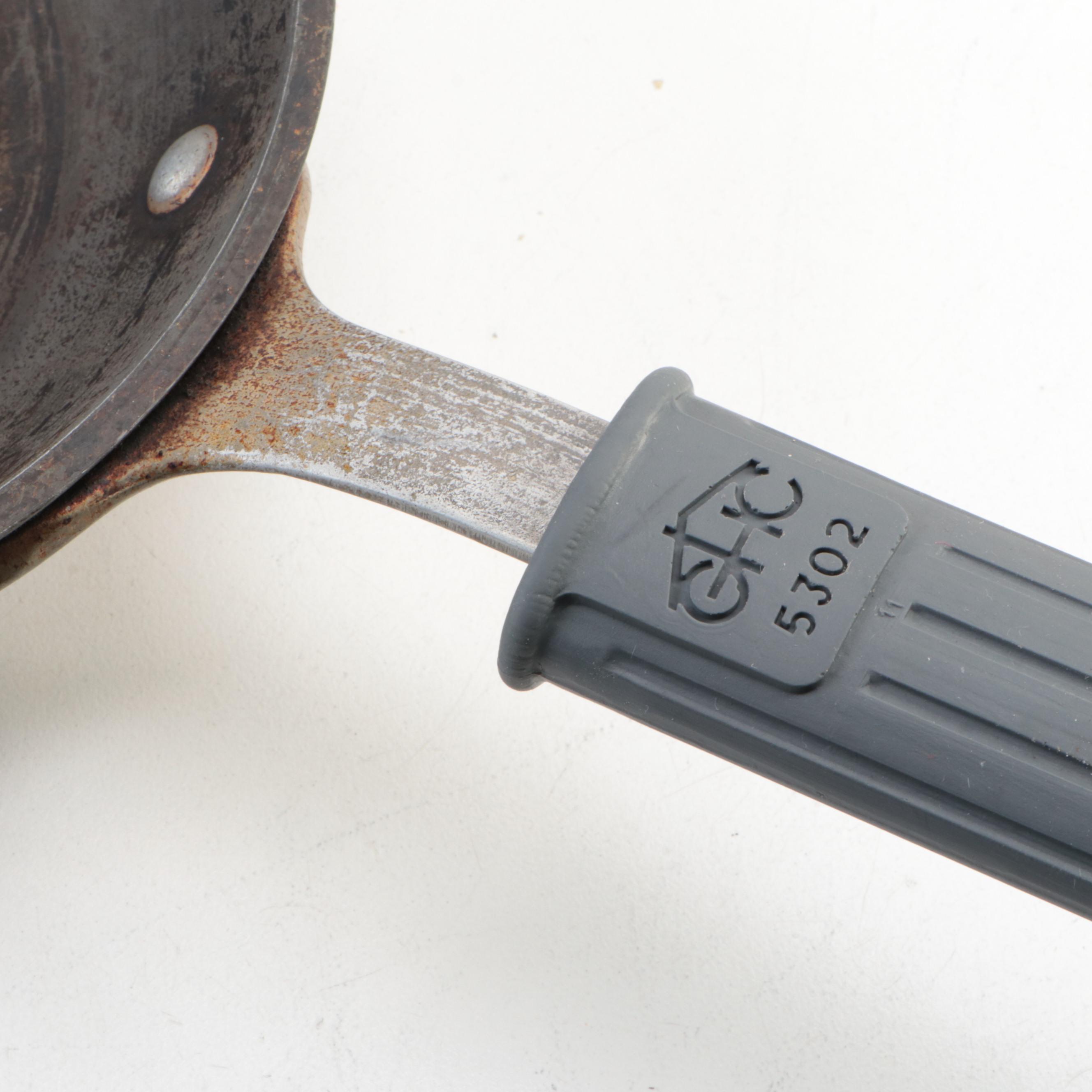 Magnalite Aluminum Skillet with Other Metal and Stoneware Cookware