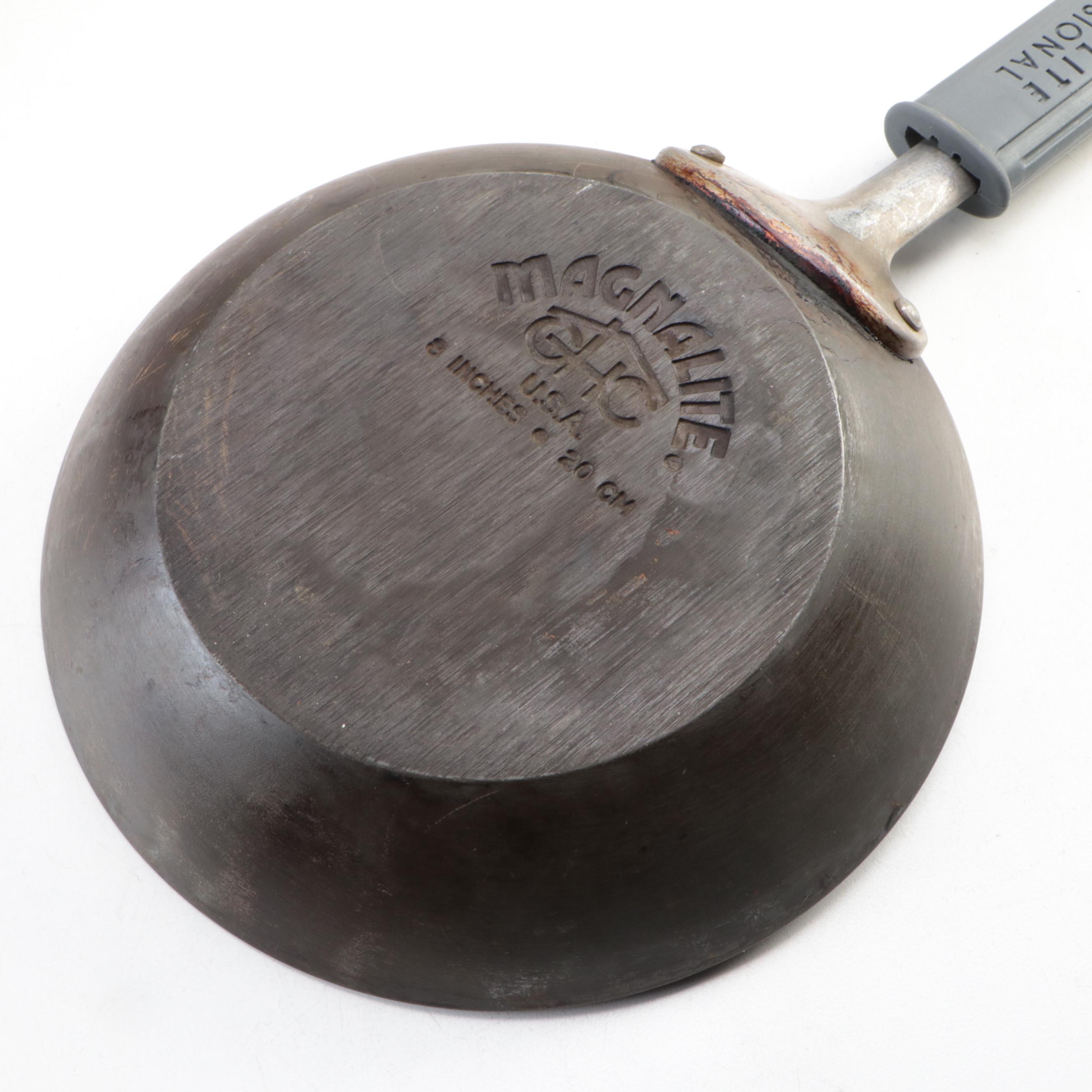 Magnalite Aluminum Skillet with Other Metal and Stoneware Cookware