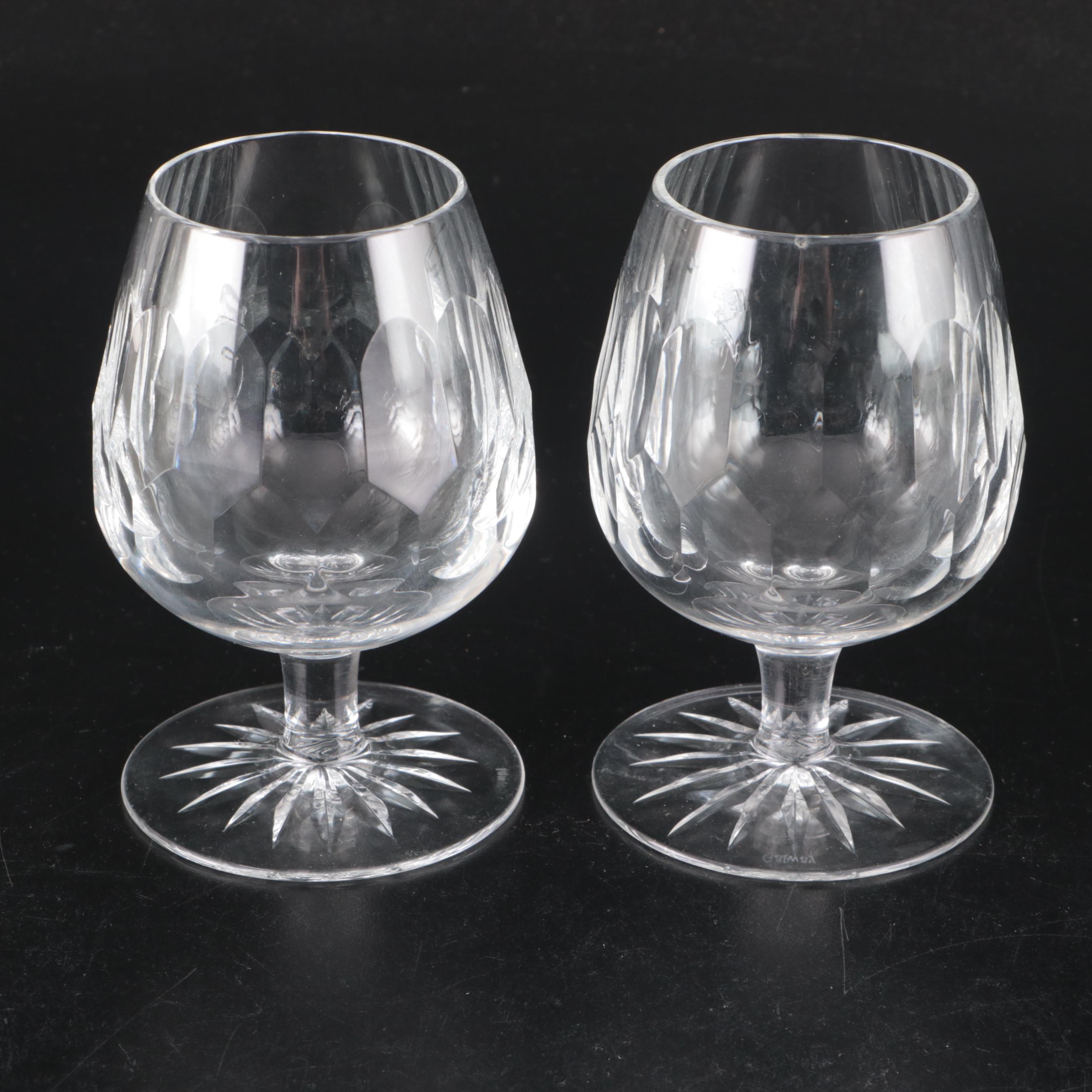 Galway "Old Galway" Crystal Stemware and Pitcher, Late 20th Century