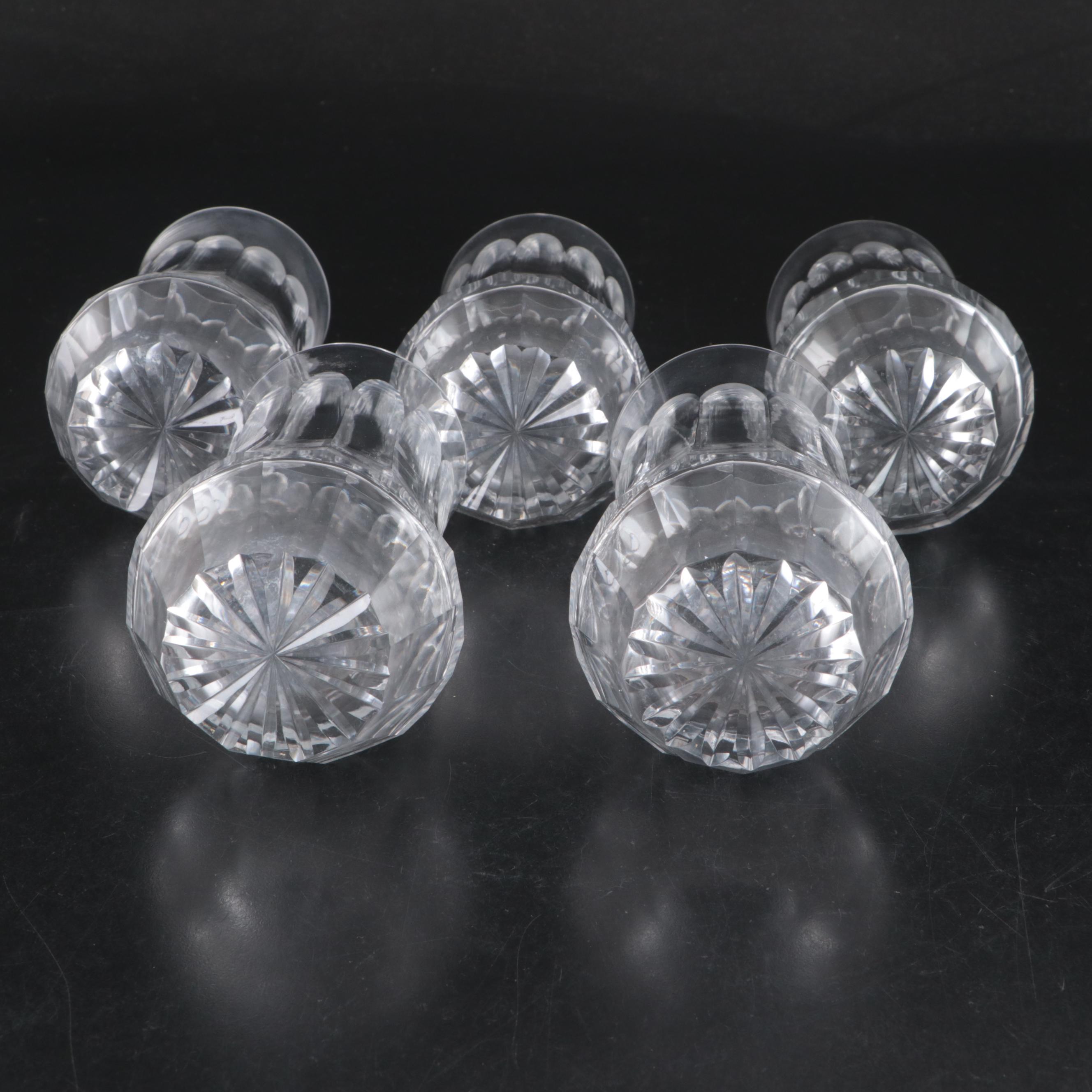 Galway "Old Galway" Crystal Stemware and Pitcher, Late 20th Century