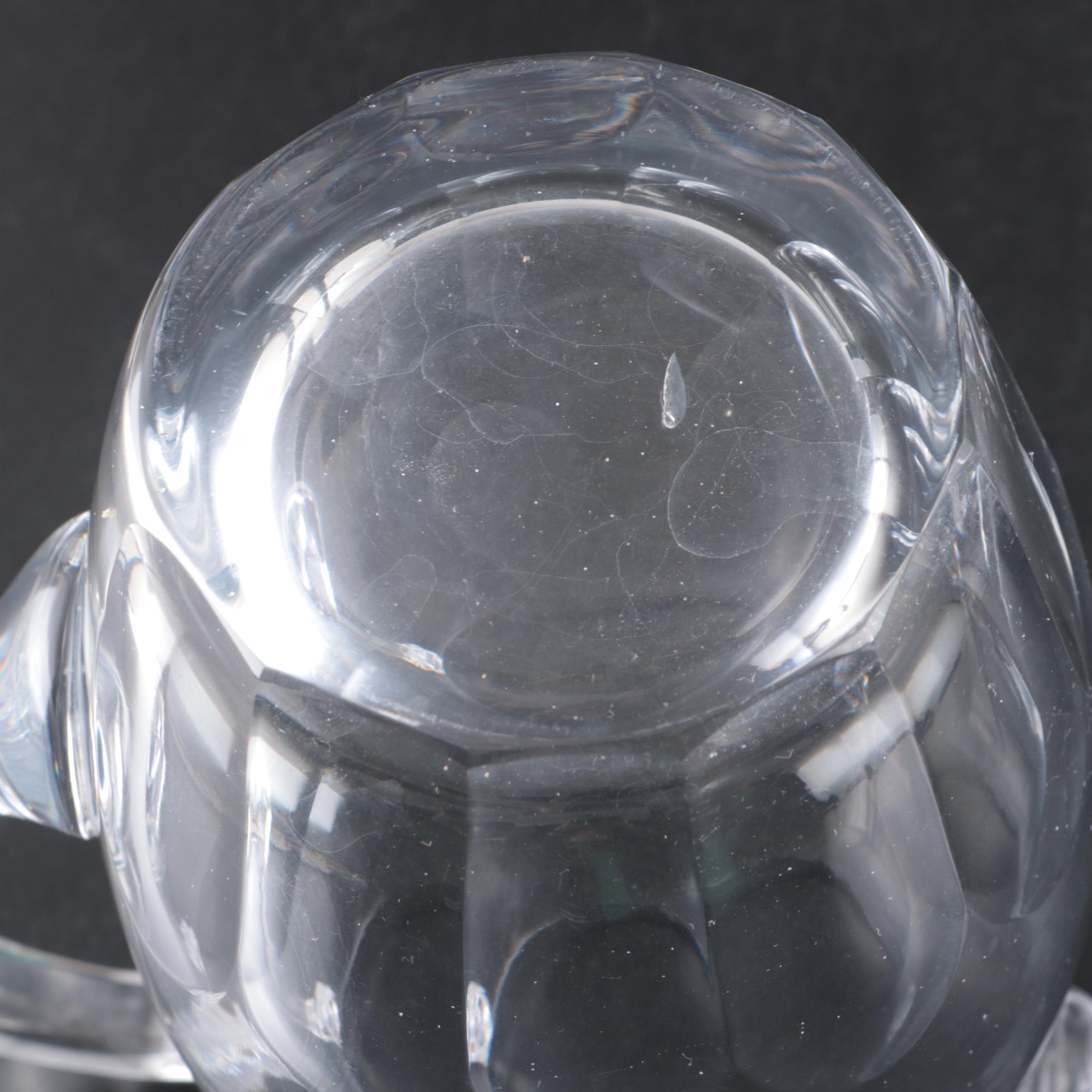 Galway "Old Galway" Crystal Stemware and Pitcher, Late 20th Century