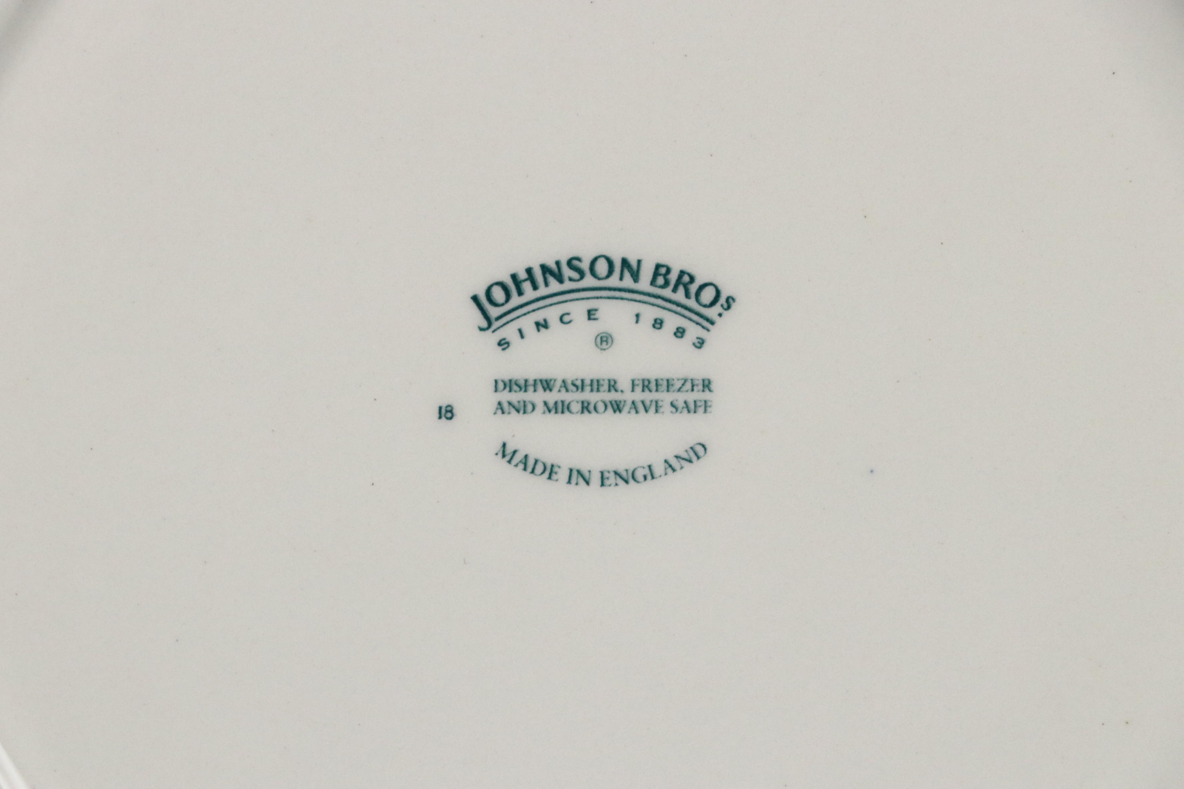 Johnson Brothers "Regency" White Ironstone Dinnerware